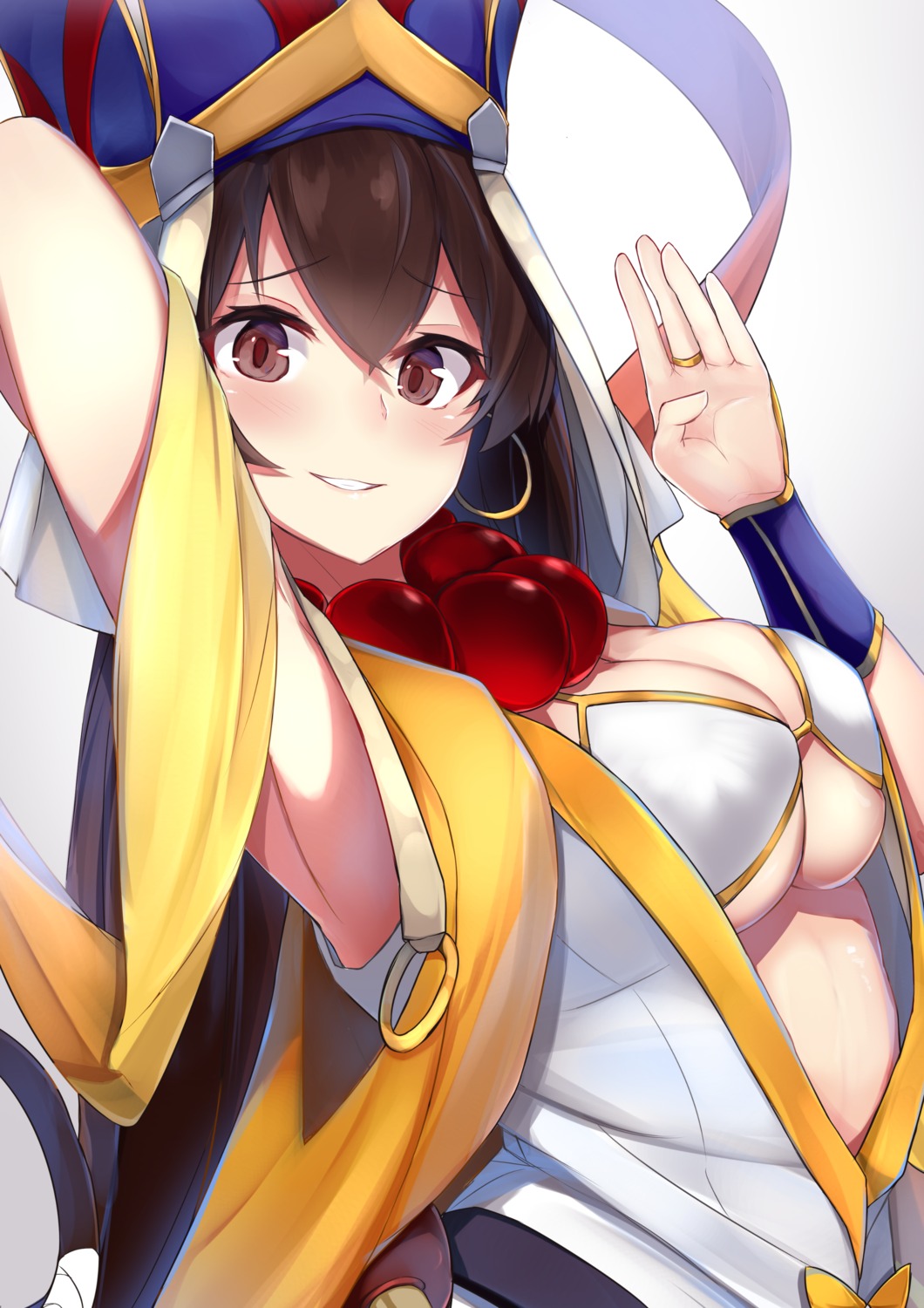 cleavage fate/grand_order nanakaku underboob xuanzang_(fate/grand_order)