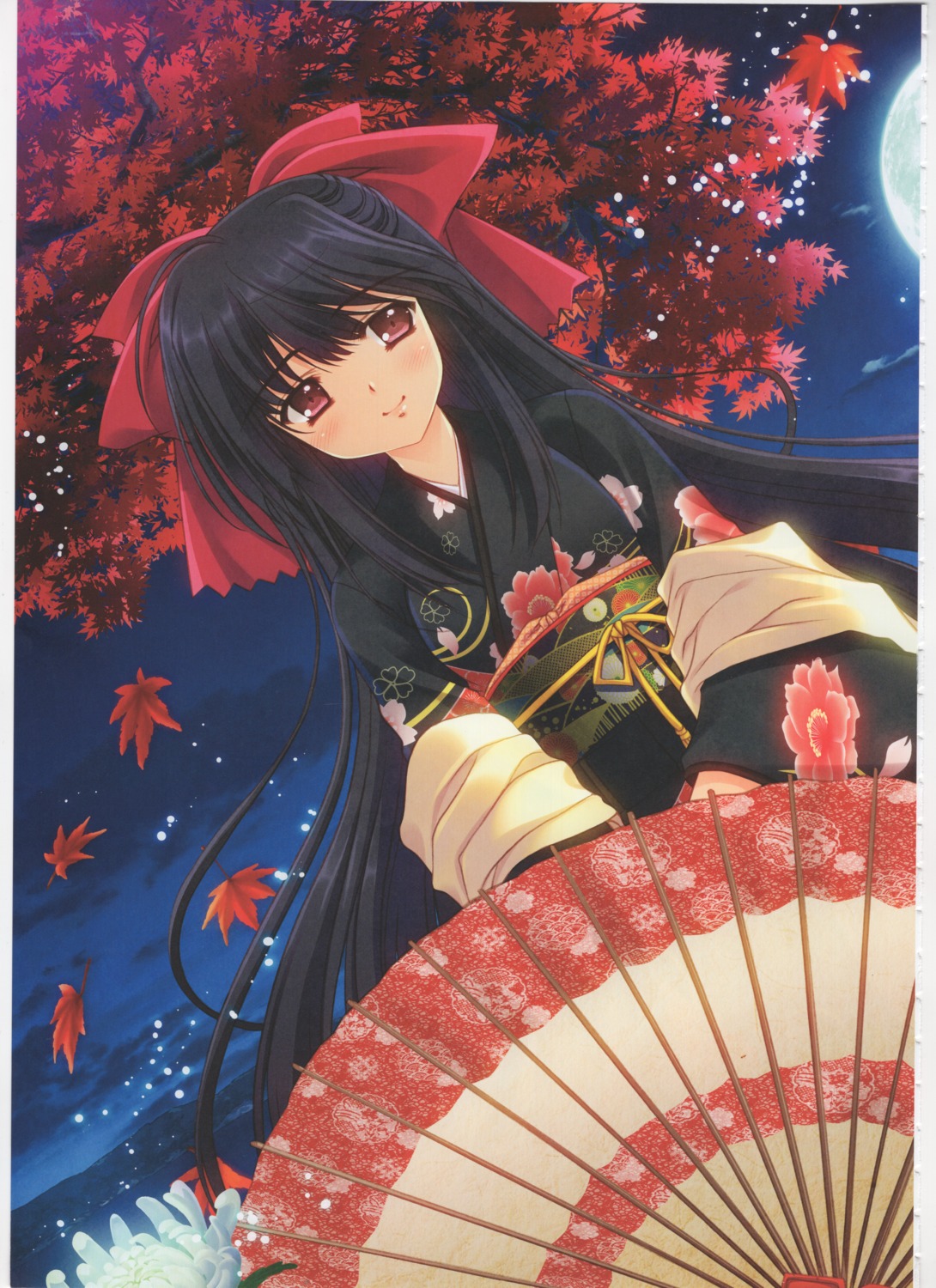 kimono nishimata_aoi raw_scan