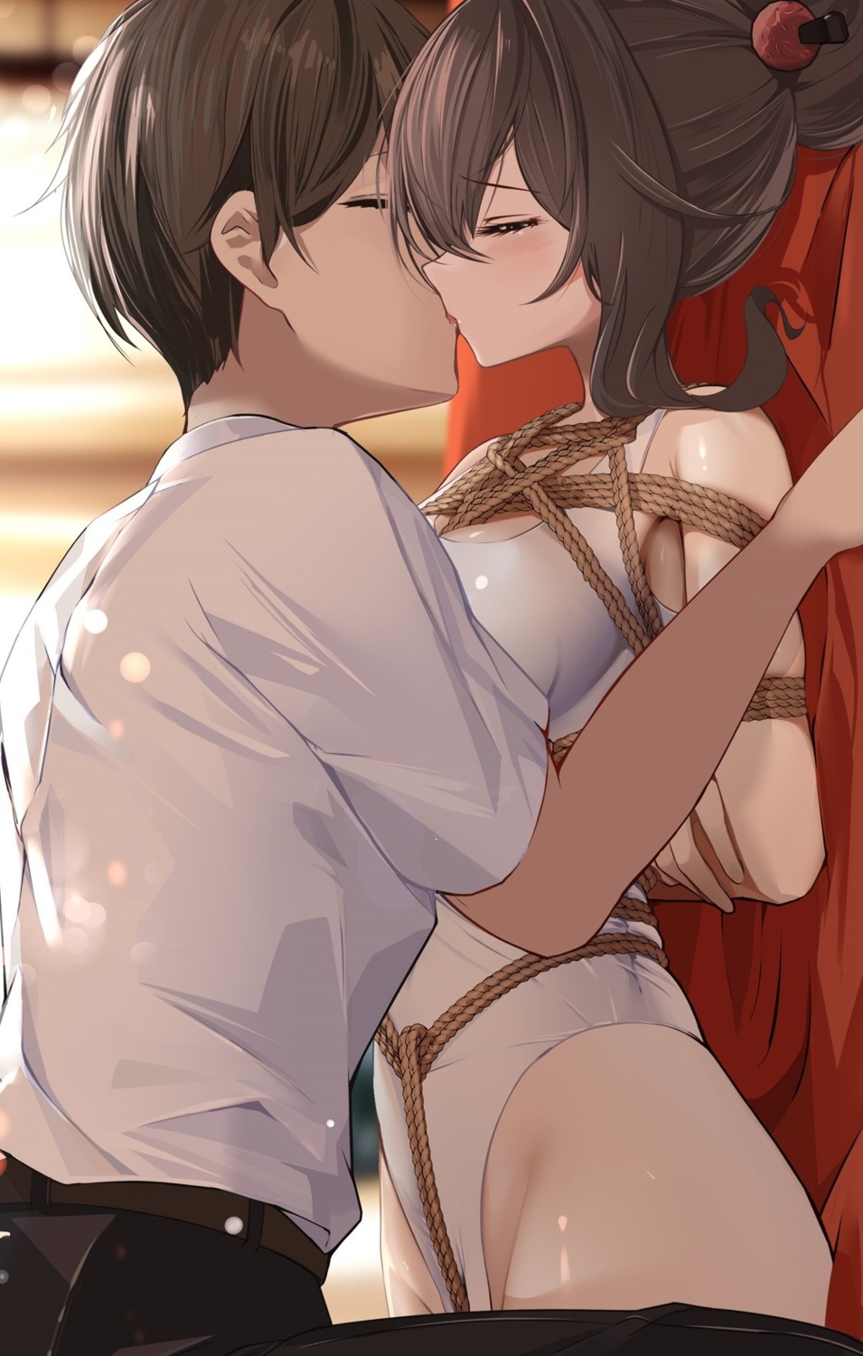 bondage swimsuits yuuraku_yuraku