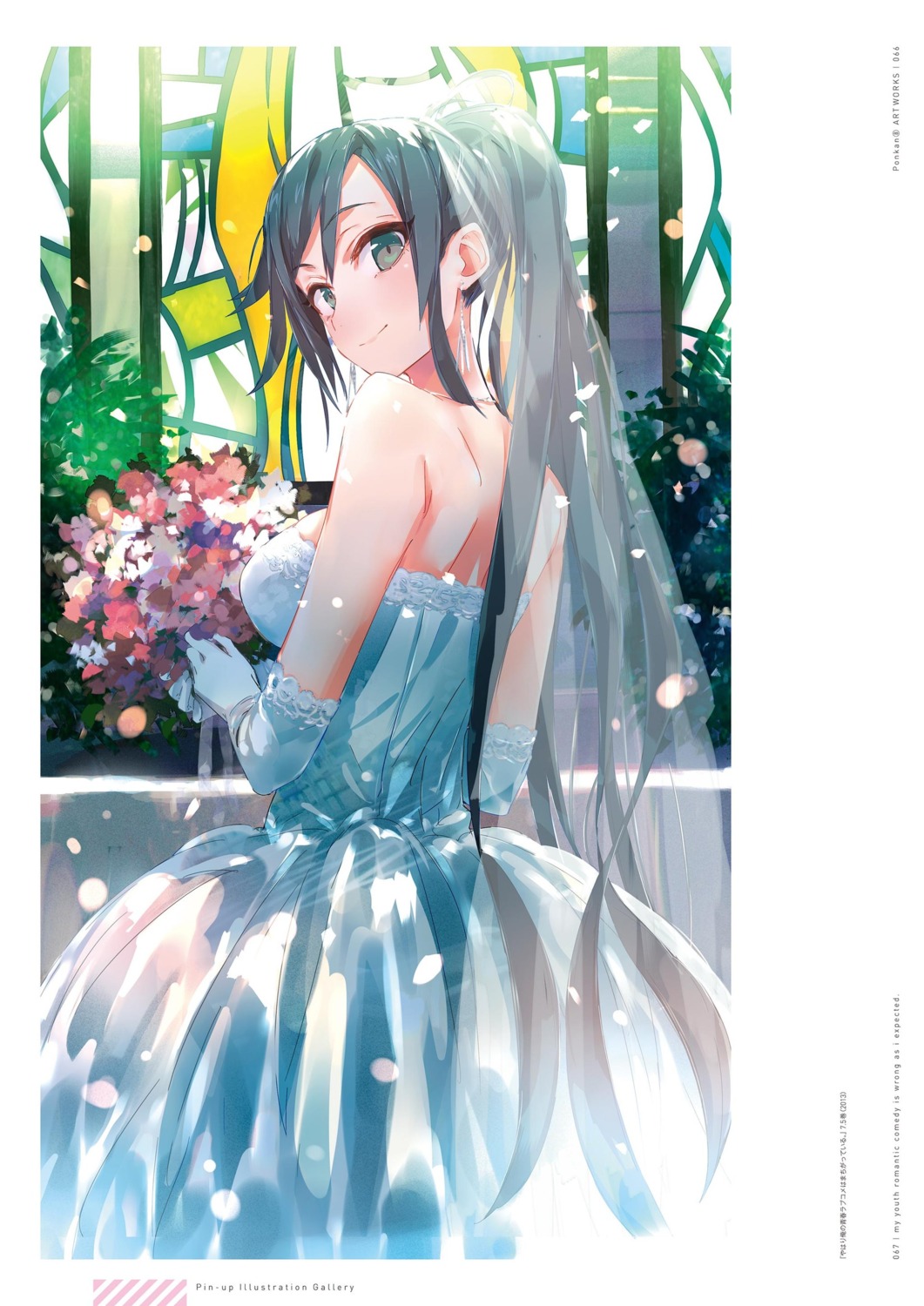 dress ponkan_8 wedding_dress yahari_ore_no_seishun_lovecome_wa_machigatteiru.