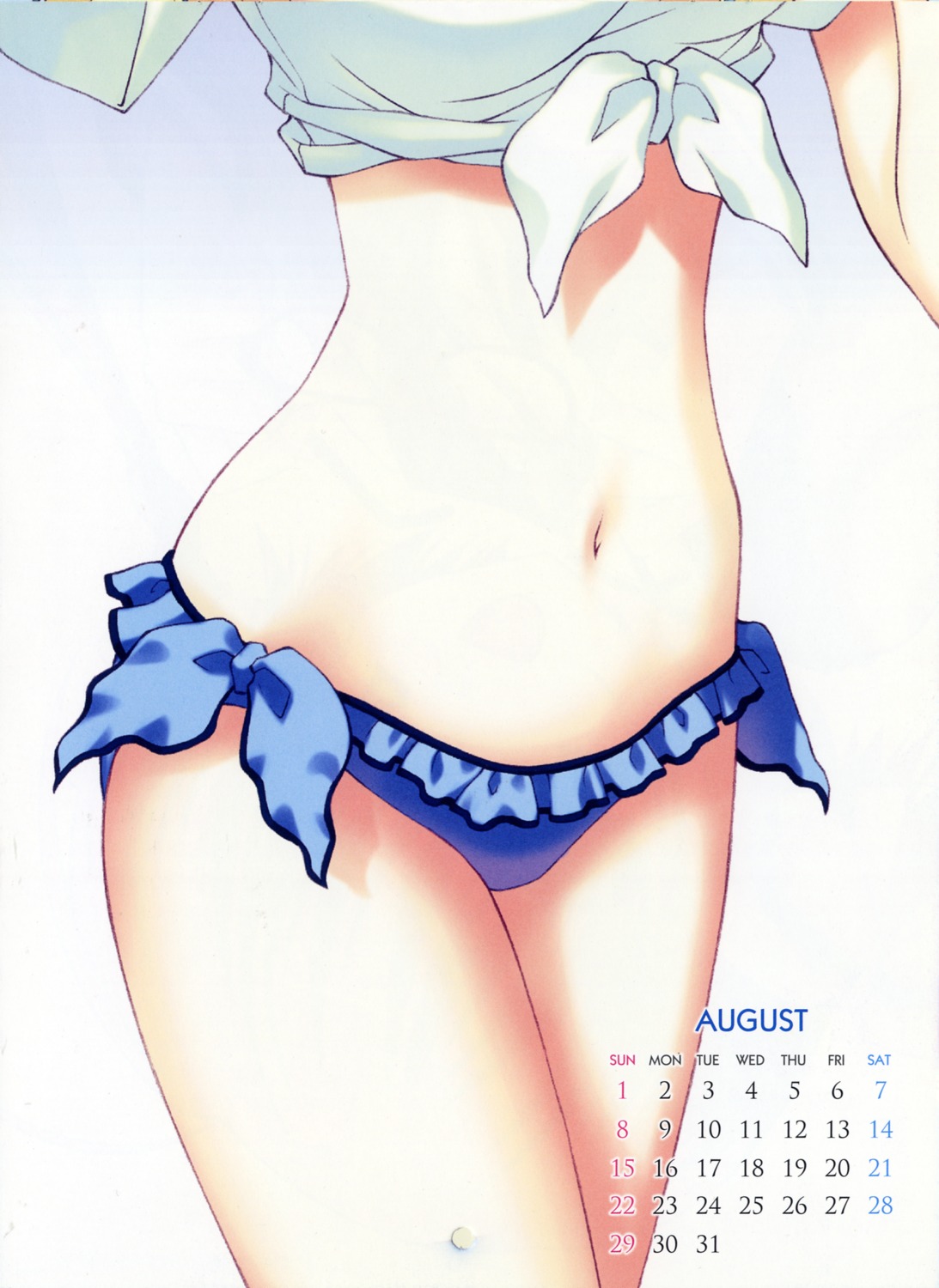 bikini calendar nanao_naru swimsuits