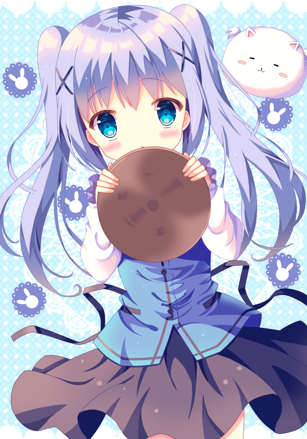 gochuumon_wa_usagi_desu_ka? hazakura_satsuki kafuu_chino tippy_(gochiusa) waitress