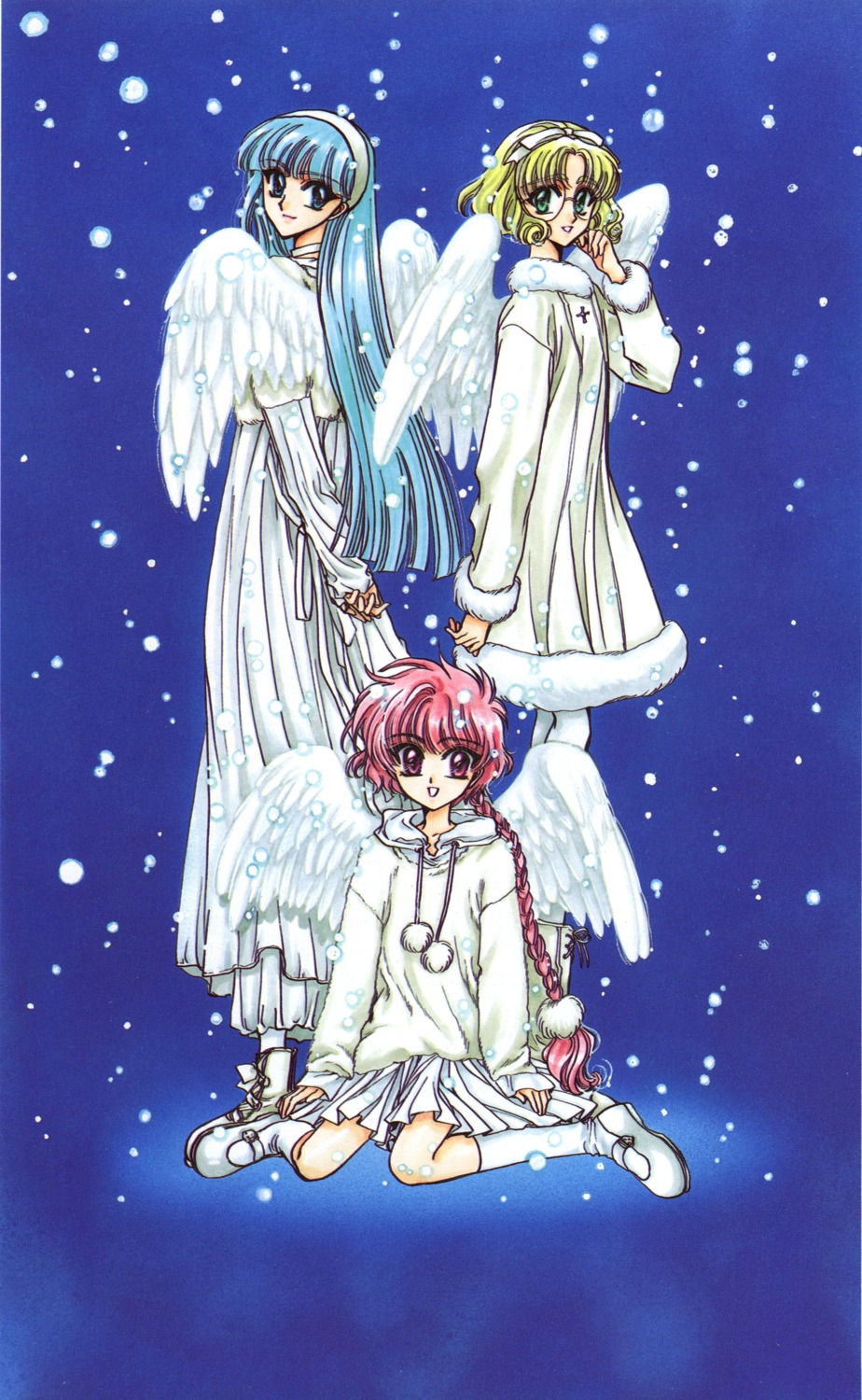 clamp hououji_fuu magic_knight_rayearth ryuuzaki_umi shidou_hikaru