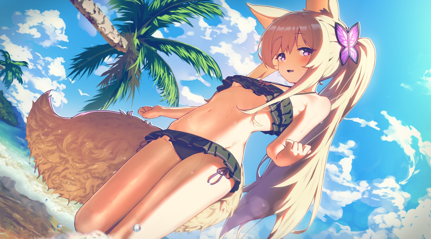 animal_ears bikini hoplitx loli swimsuits tail