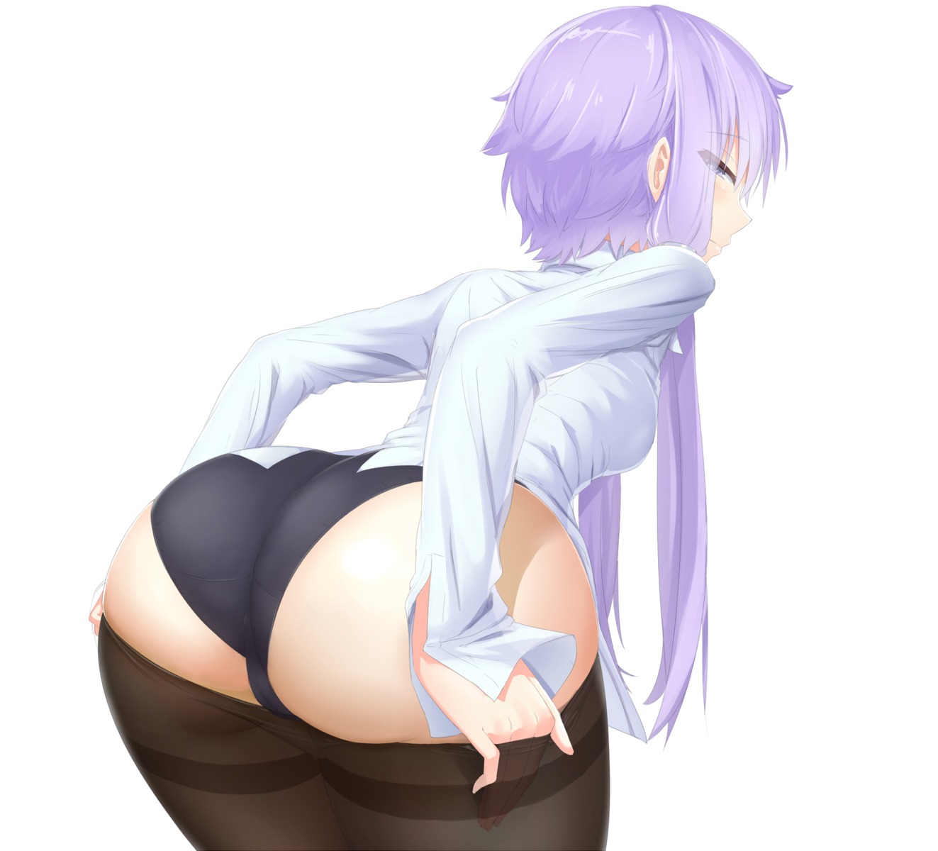 abmayo ass pantsu pantyhose undressing vocaloid yuzuki_yukari