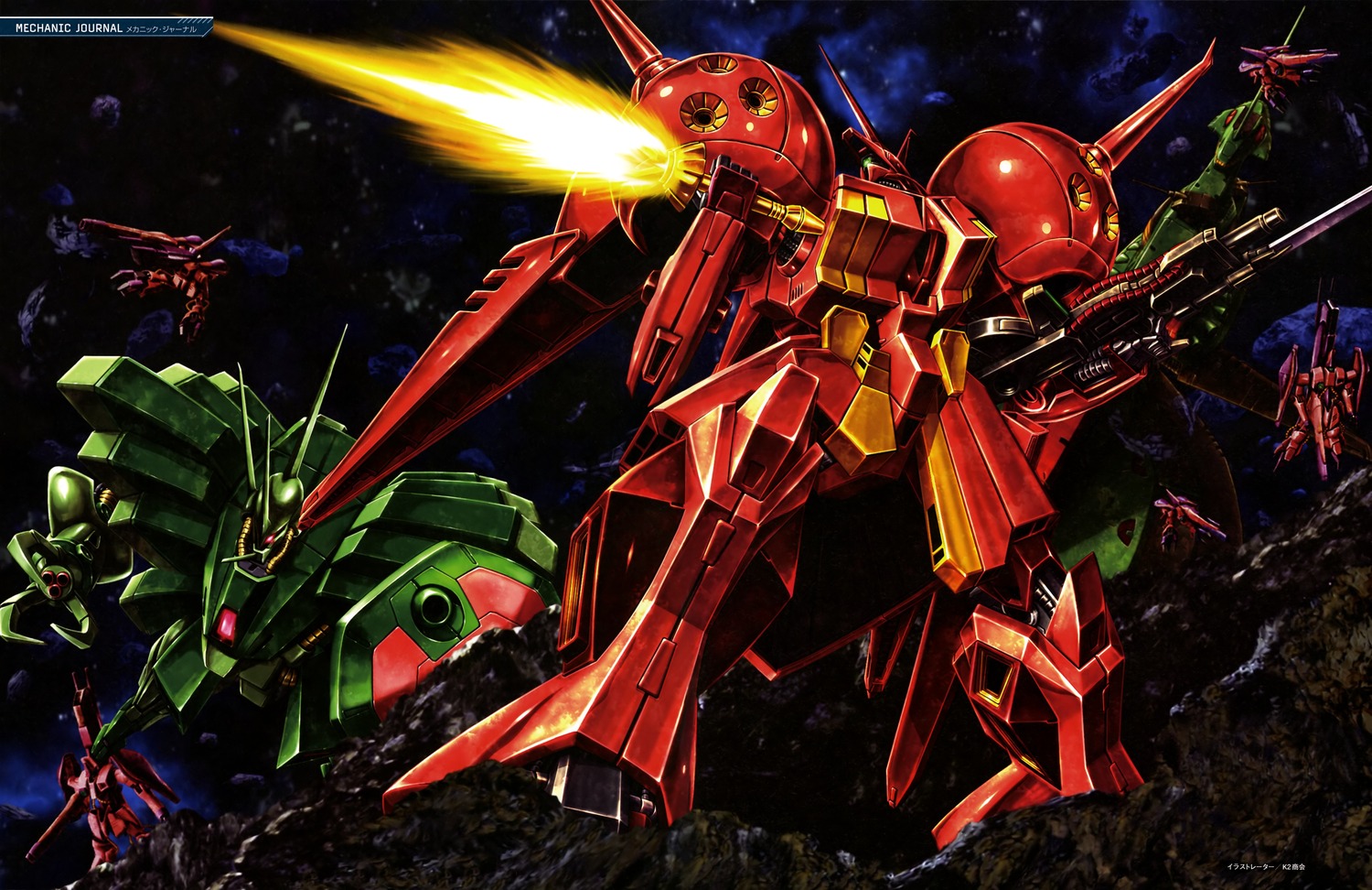 gun gundam gundam_zz mecha zeta_gundam