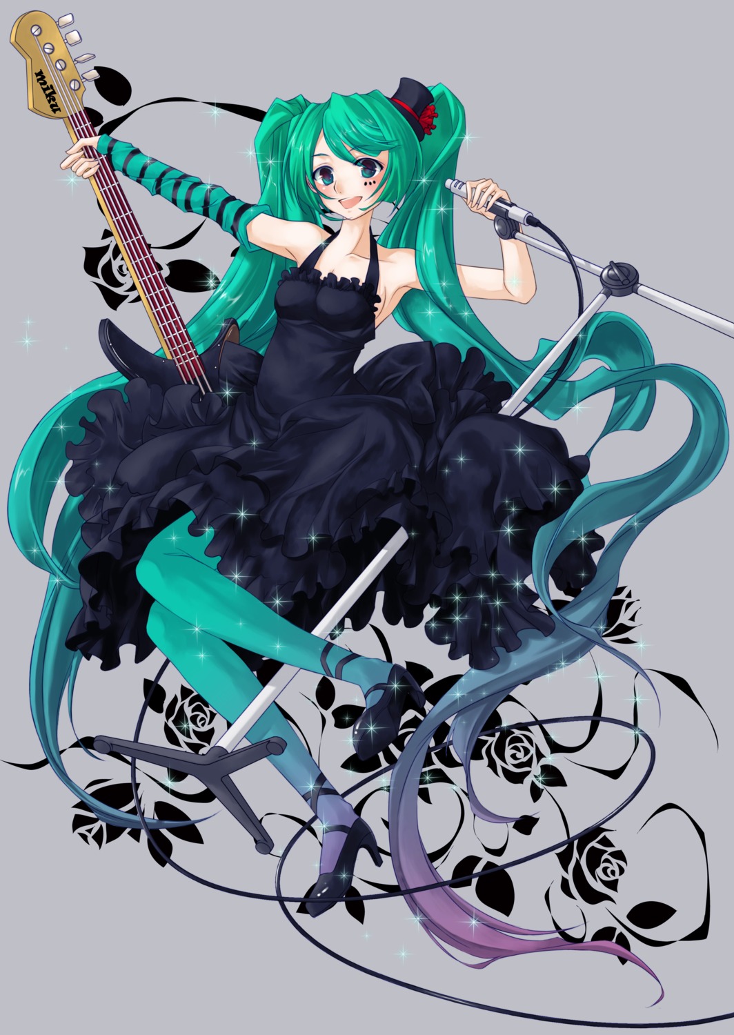 cosplay gothic_lolita hatsune_miku k-on! lilith_bloody lolita_fashion pantyhose vocaloid