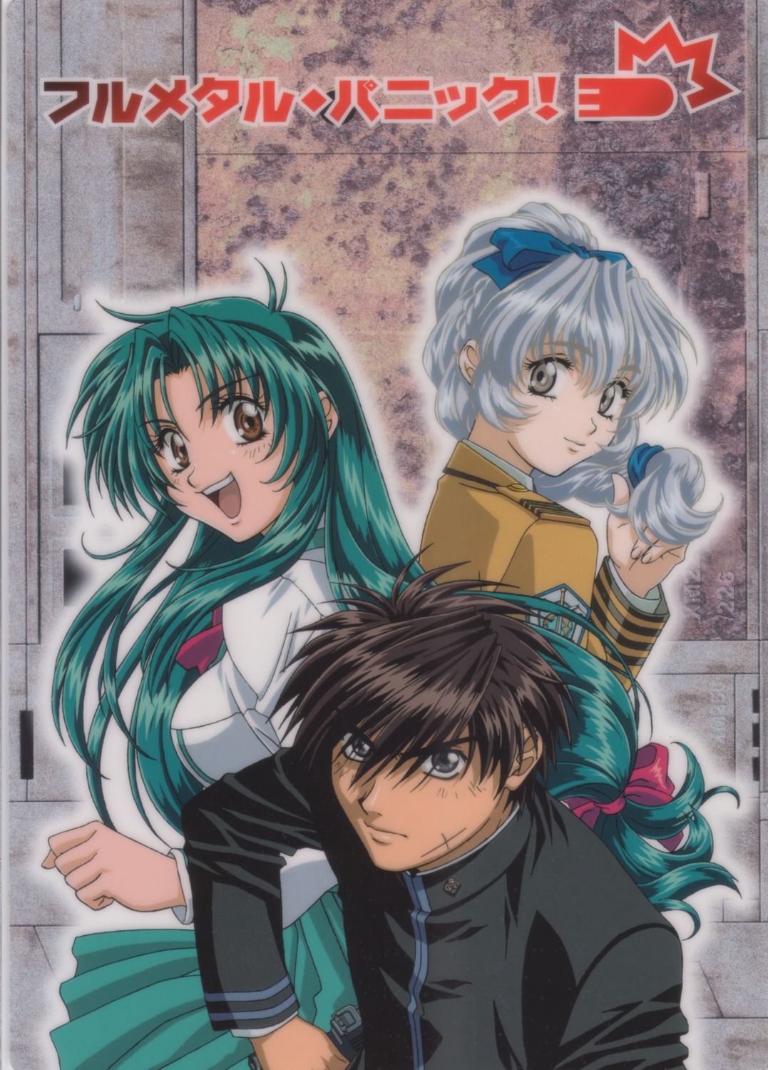 chidori_kaname full_metal_panic sagara_sousuke seifuku teletha_testarossa