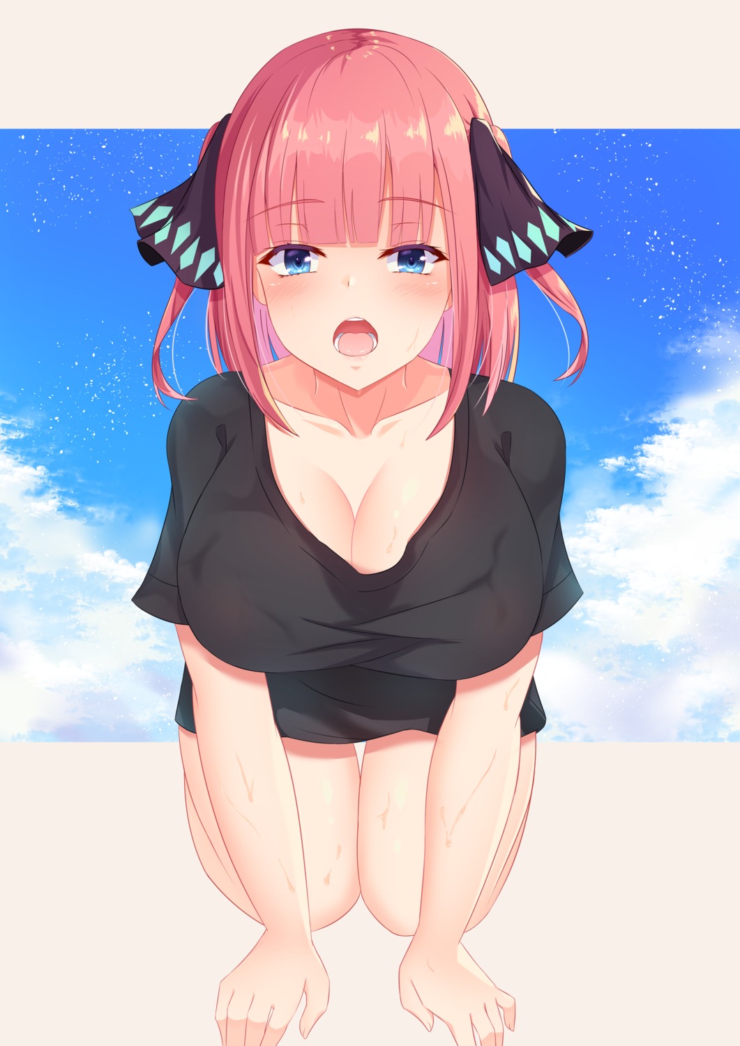 5-toubun_no_hanayome cleavage nakano_nino yagiryu