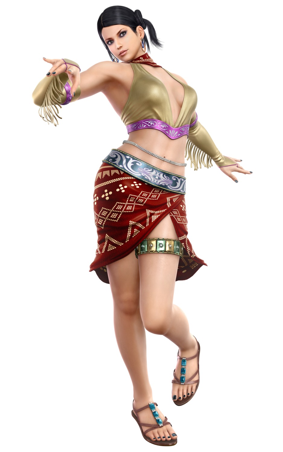 cg heels tekken tekken_6 zafina