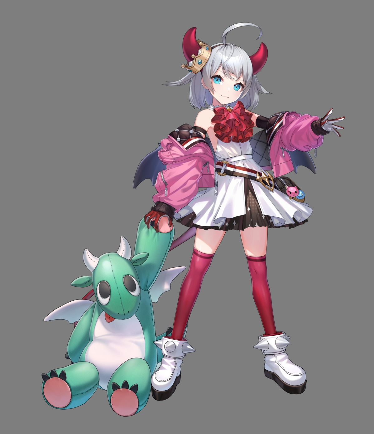 counter:side horns tagme tail thighhighs transparent_png wings