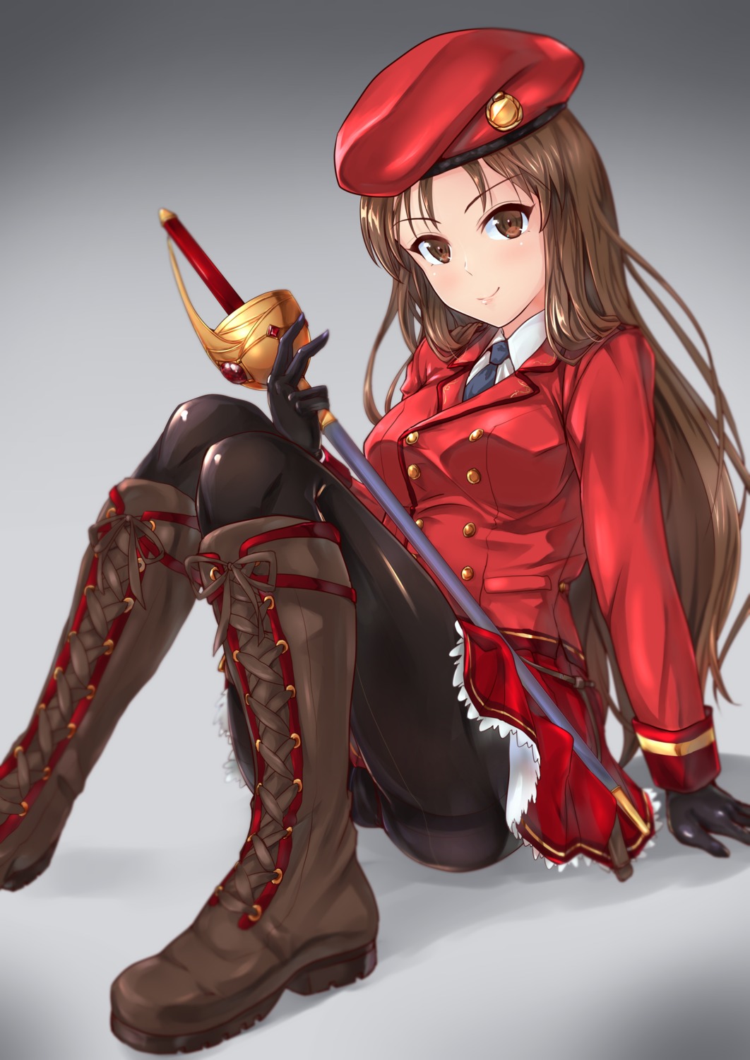 pantyhose sword tori_(puru0083) uniform