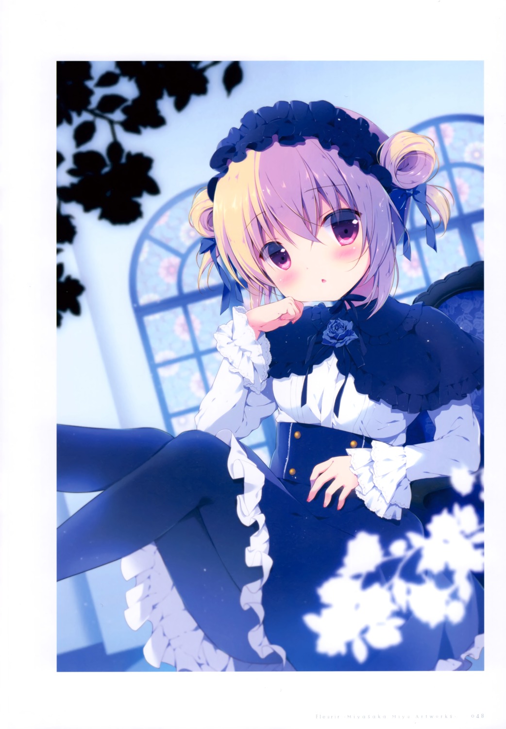 canvas+garden hoshigaoka_ciel lolita_fashion miyasaka_miyu pantyhose skirt_lift