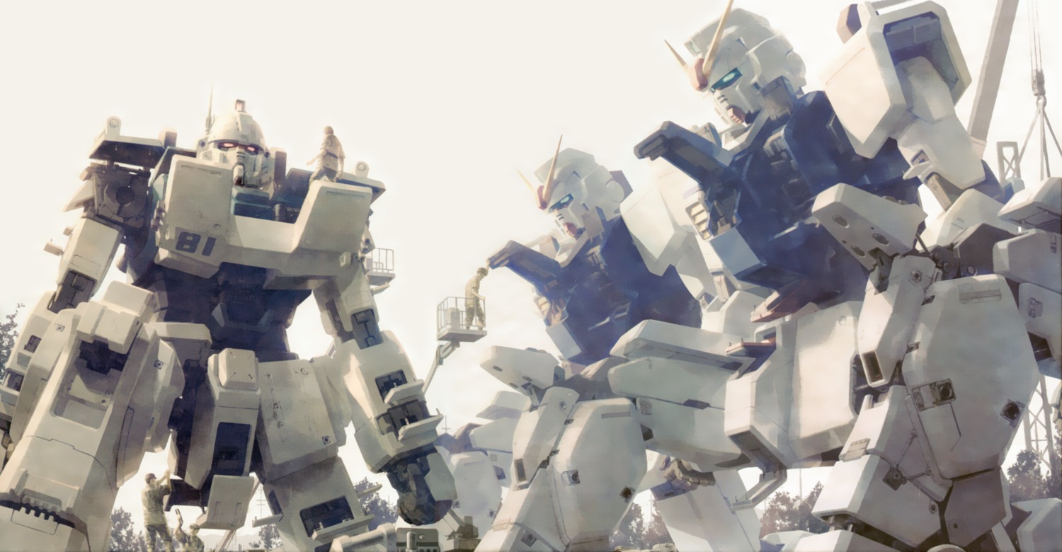 gundam katoki_hajime mecha the_08th_ms_team