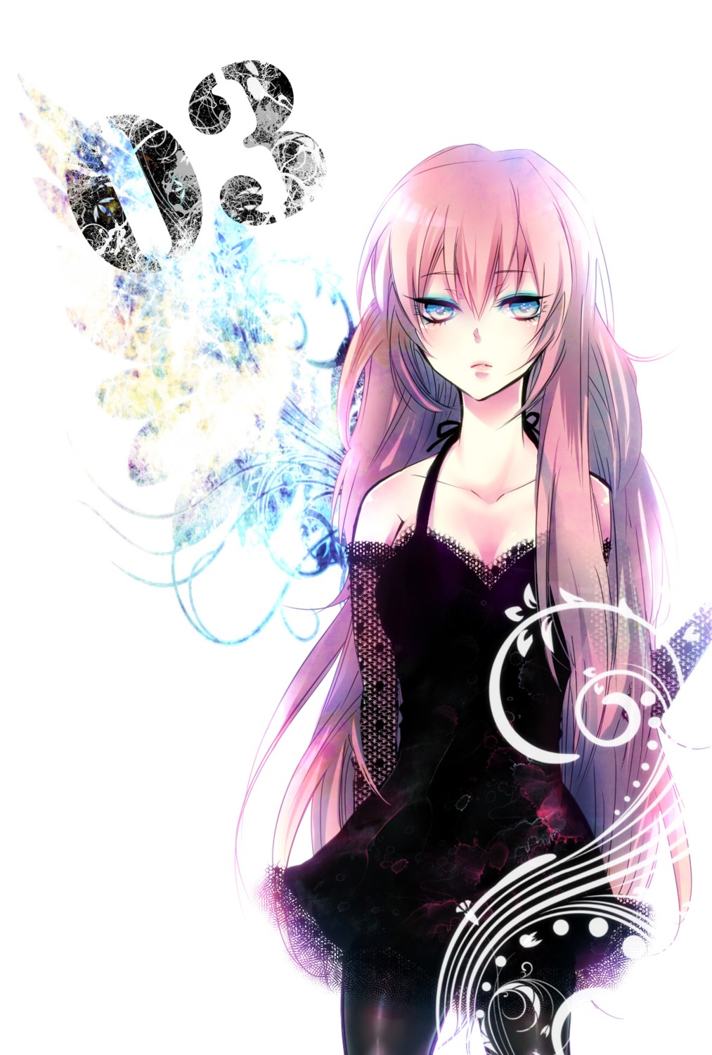 dress kumogai_otomaru megurine_luka pantyhose vocaloid