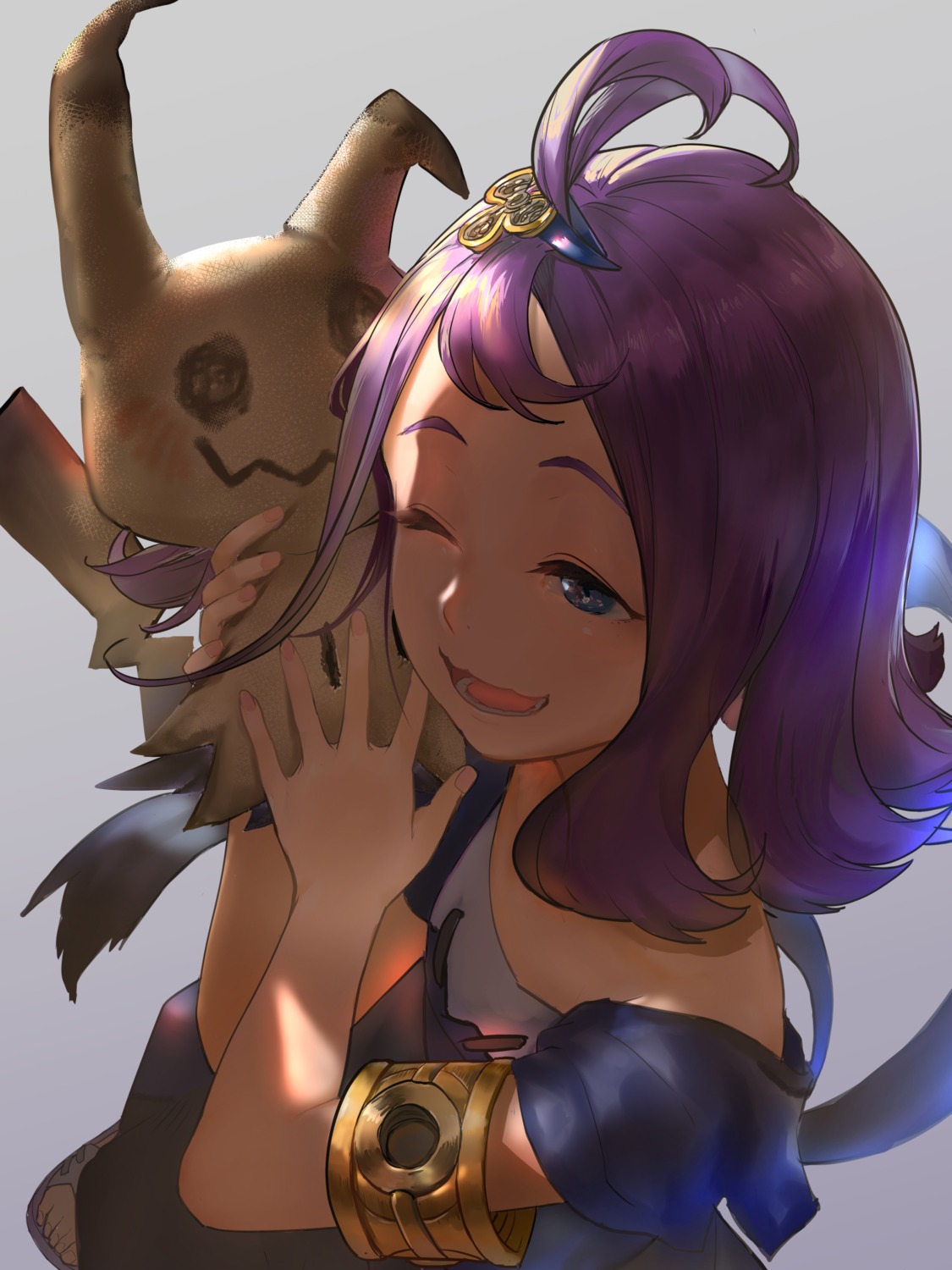 acerola_(pokemon) dress mimikyu nuda pokemon pokemon_sm pokemon_usum