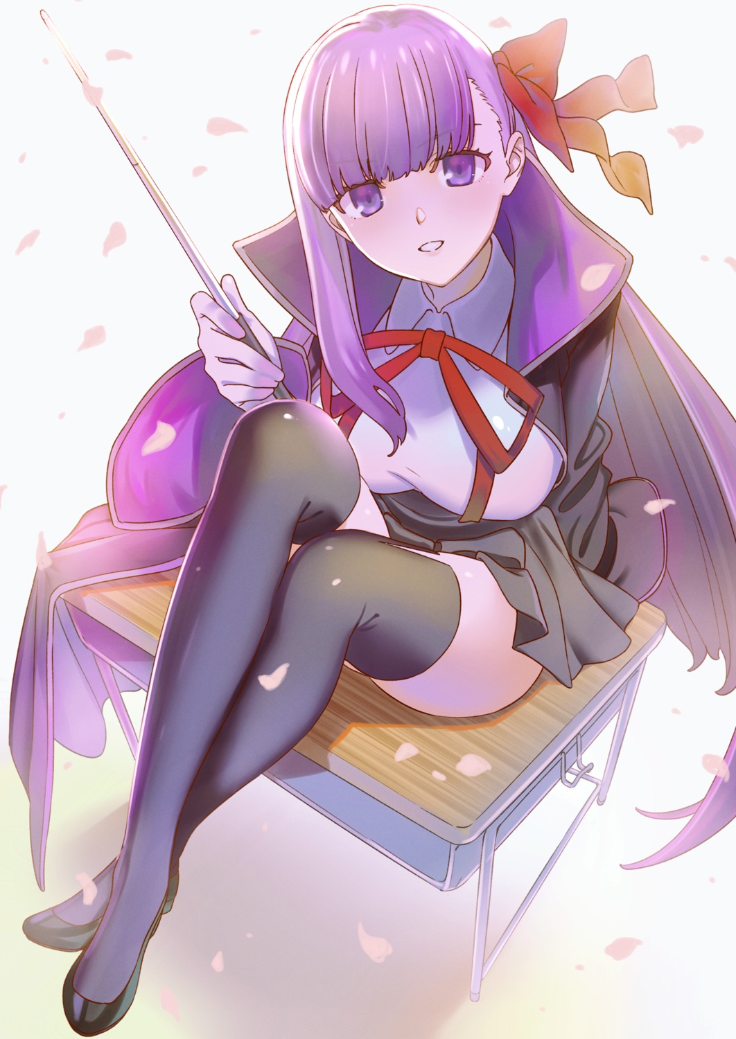 bb_(fate/extra_ccc) fate/extra fate/extra_ccc fate/stay_night heels kujuu_shikuro thighhighs