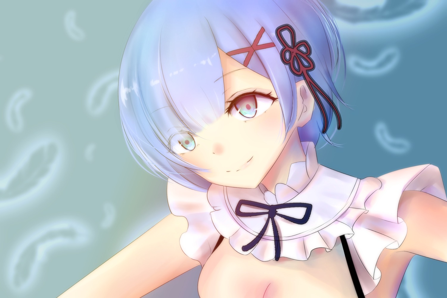 maid re_zero_kara_hajimeru_isekai_seikatsu rem_(re_zero) sui.