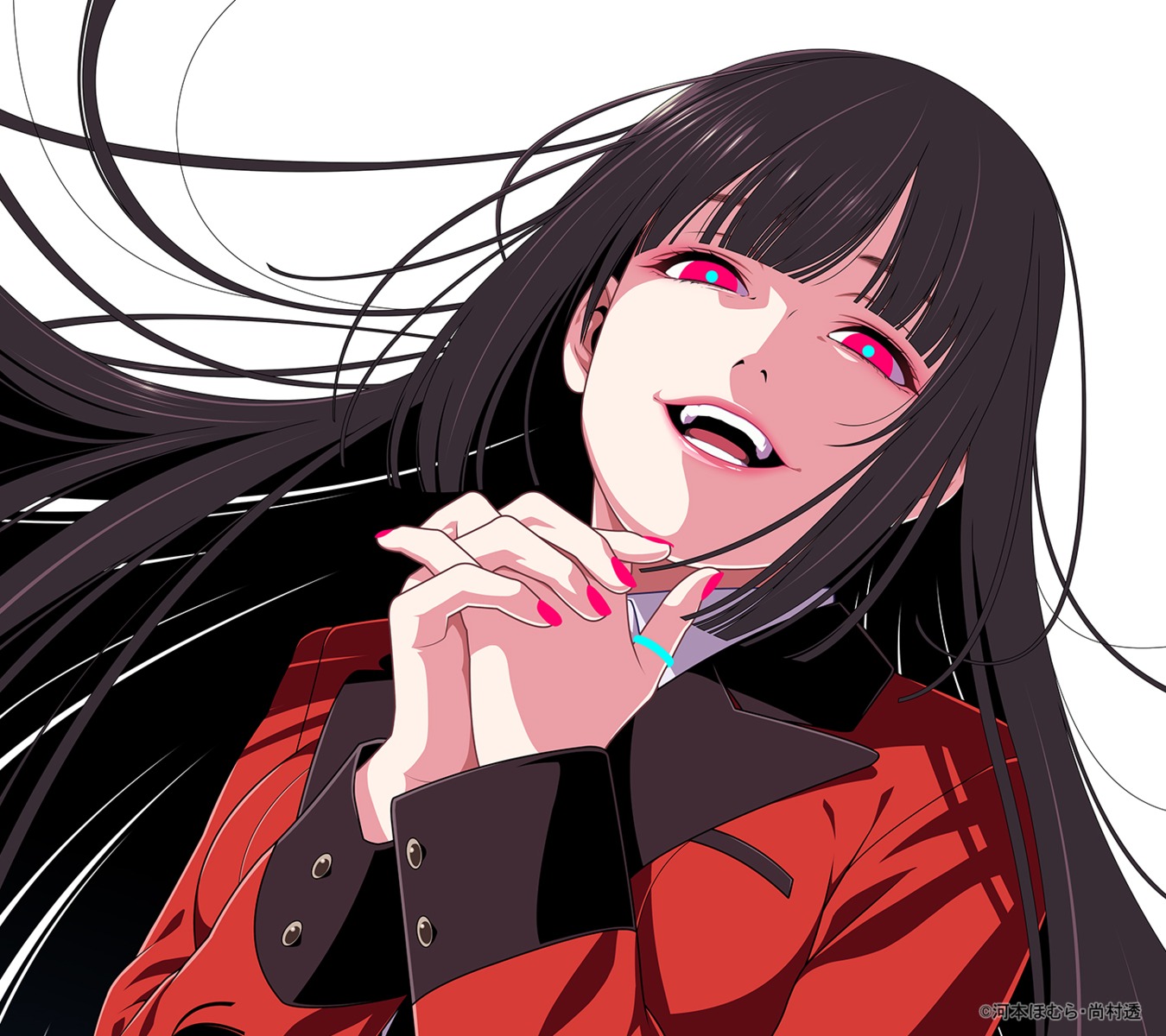 jabami_yumeko kakegurui naomura_tooru seifuku