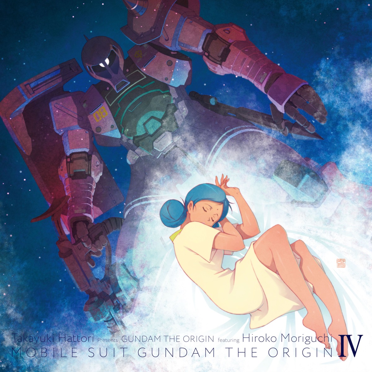 disc_cover dress gundam gundam_the_origin kotobuki_tsukasa lalah_sune mecha