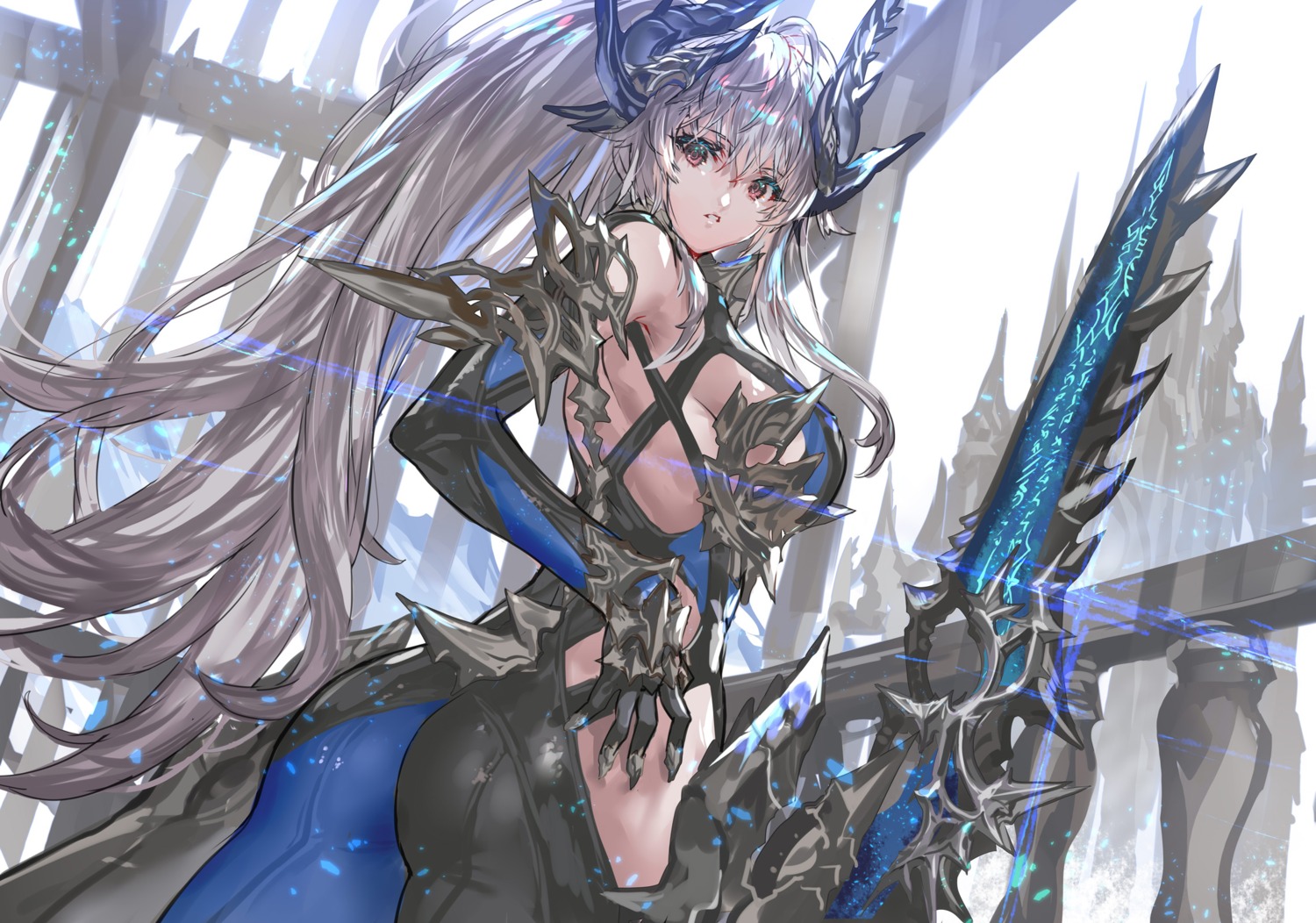 armor ass horns ranou weapon