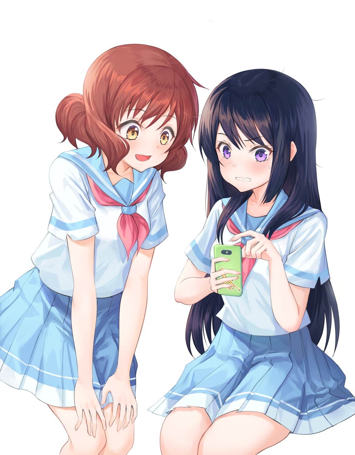 aergia_c hibike!_euphonium kousaka_reina oumae_kumiko seifuku