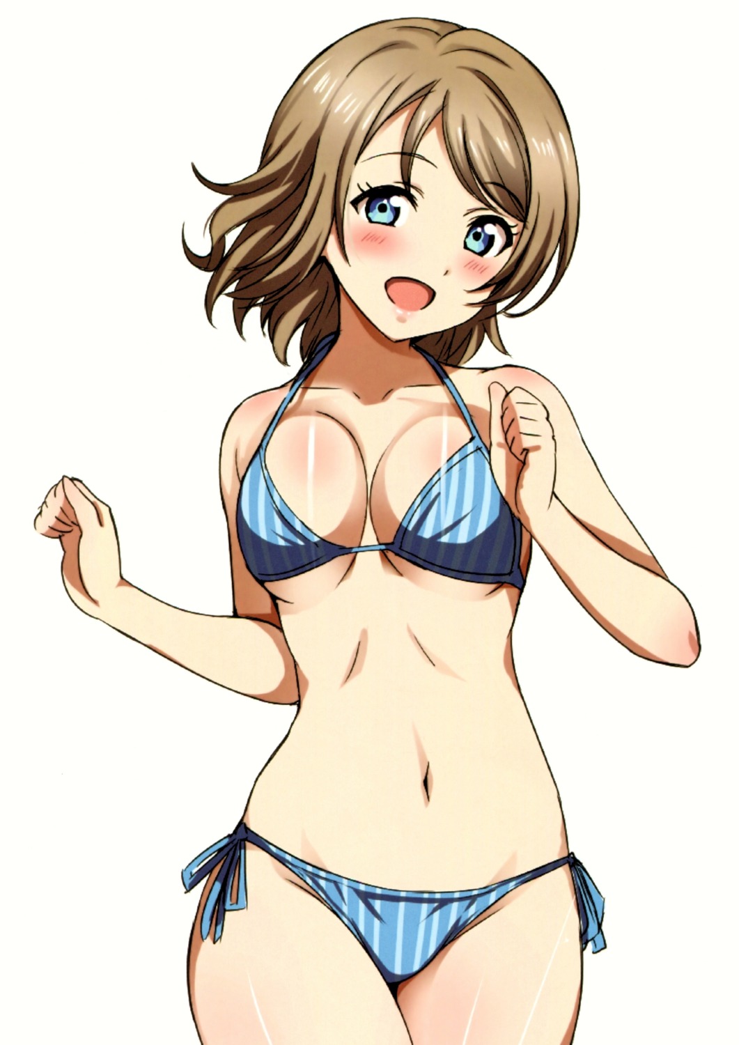 bikini love_live!_sunshine!! sankuro swimsuits watanabe_you