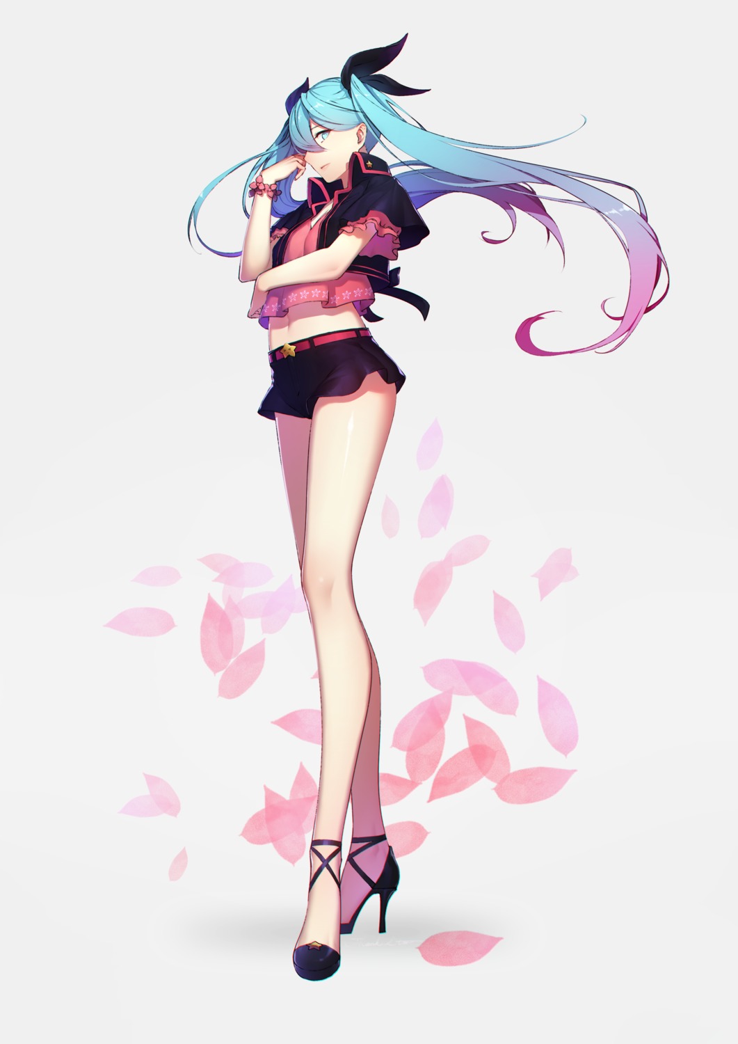 hatsune_miku heels rekaerb_maerd vocaloid