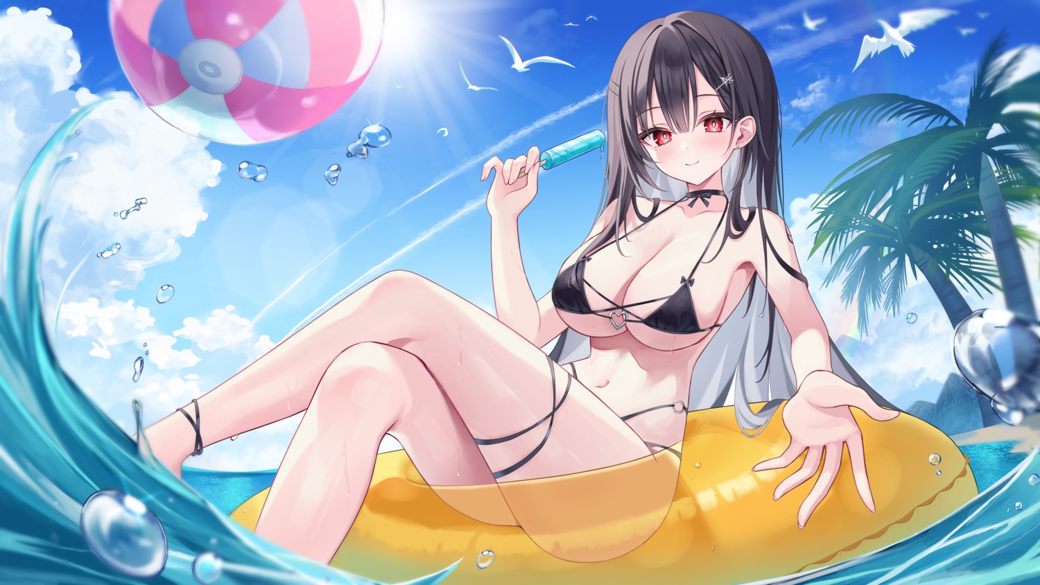 bikini garter rangtori swimsuits wet