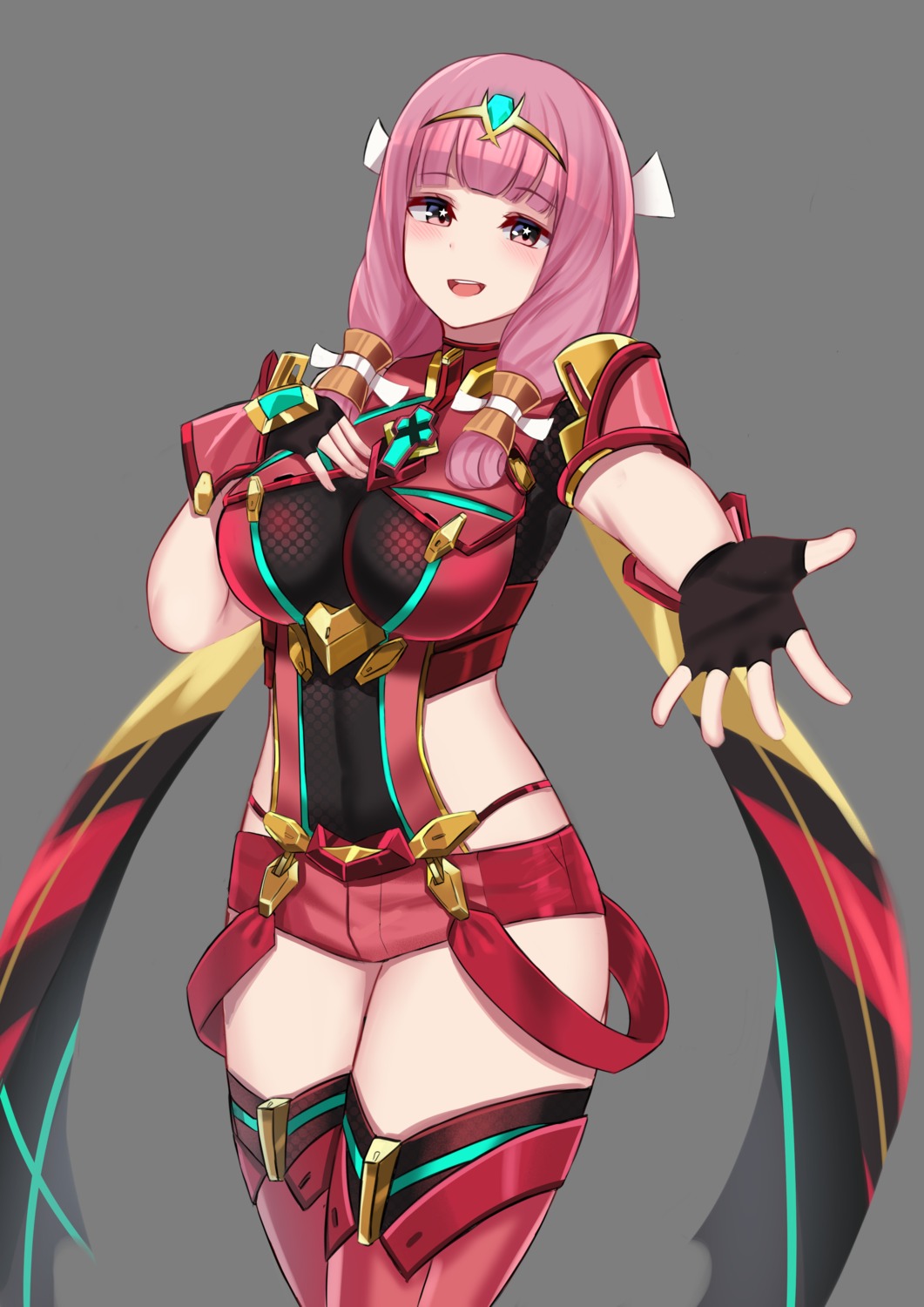 cosplay fire_emblem fire_emblem_if homura_(xenoblade_2) kanta mitama_(fire_emblem) thighhighs transparent_png xenoblade xenoblade_chronicles_2