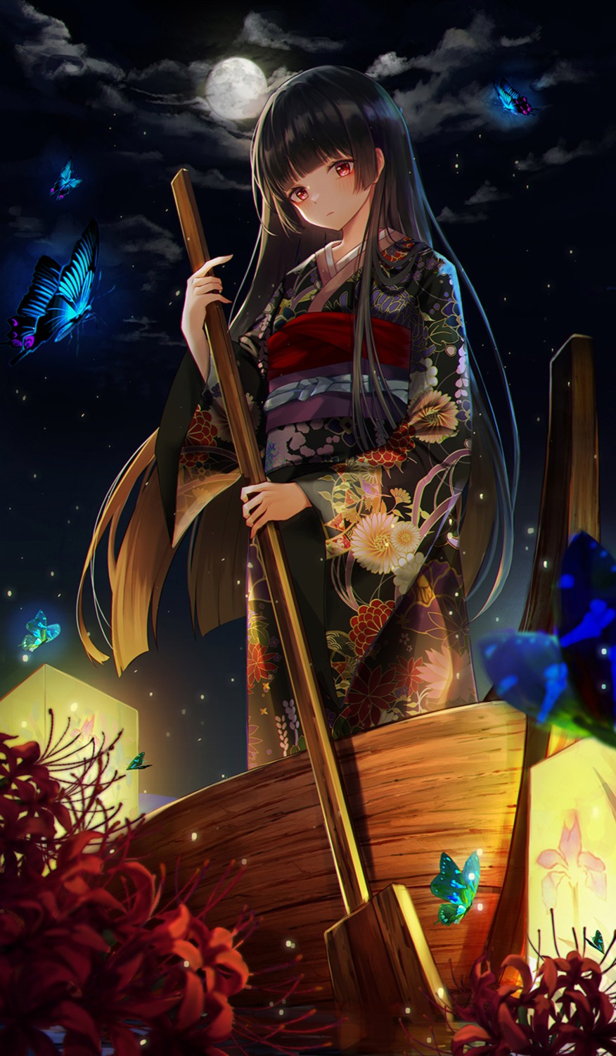 enma_ai jigoku_shoujo kimono m1yu