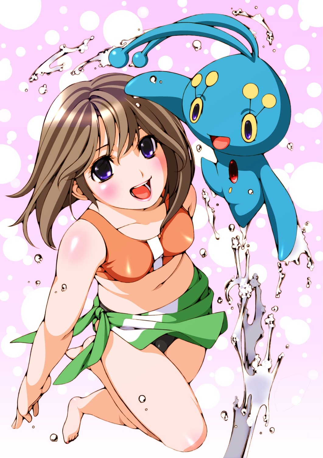 bikini haruka_(pokemon) manaphy pokemon swimsuits yagitori