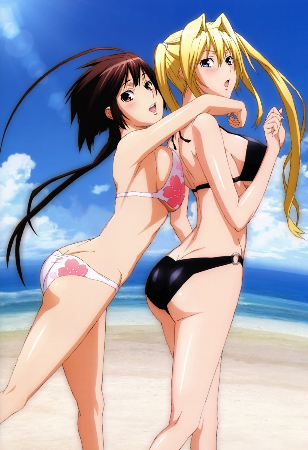 bikini musubi overfiltered scanning_resolution sekirei swimsuits tsukiumi