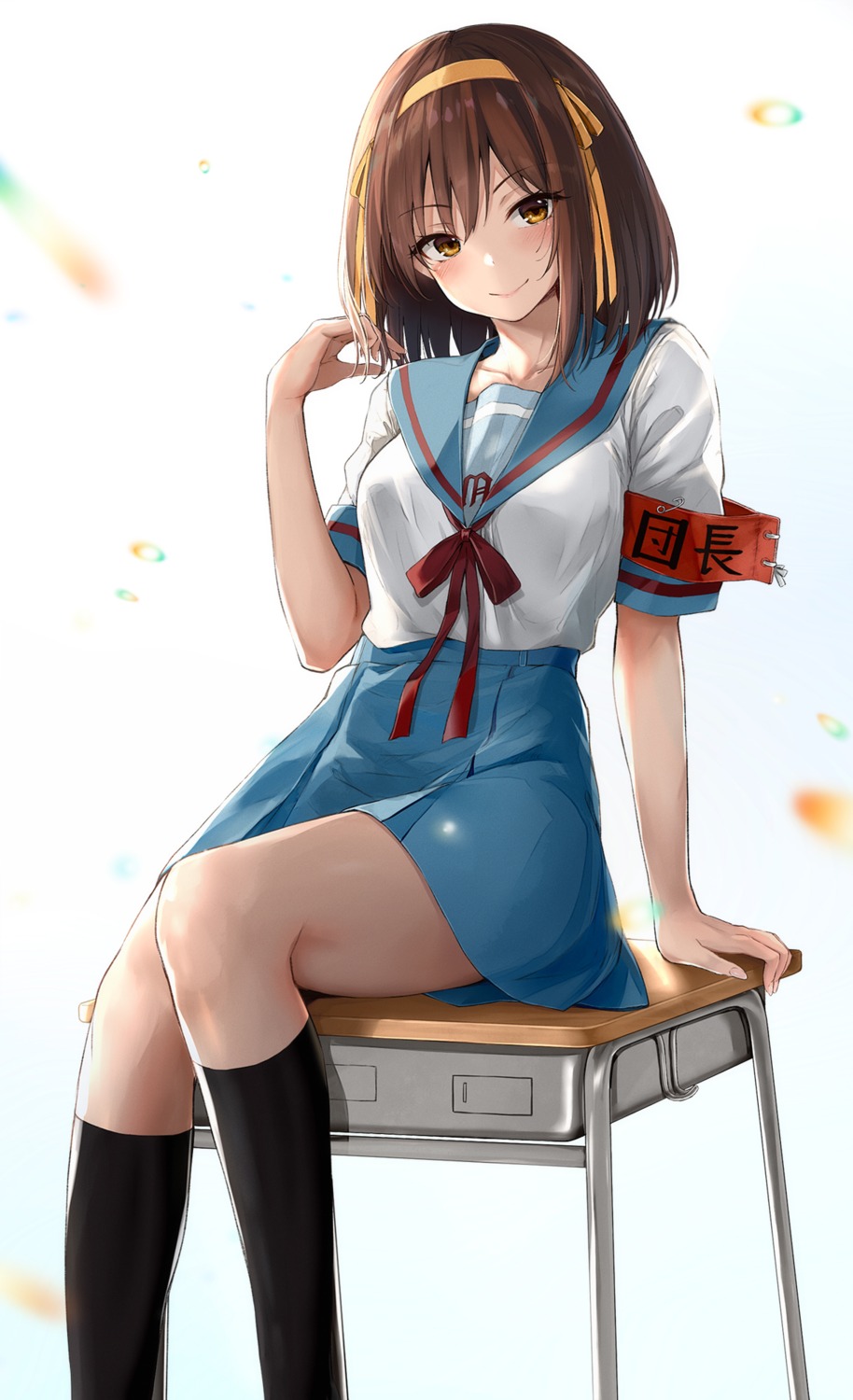 napo8593 seifuku suzumiya_haruhi suzumiya_haruhi_no_yuuutsu