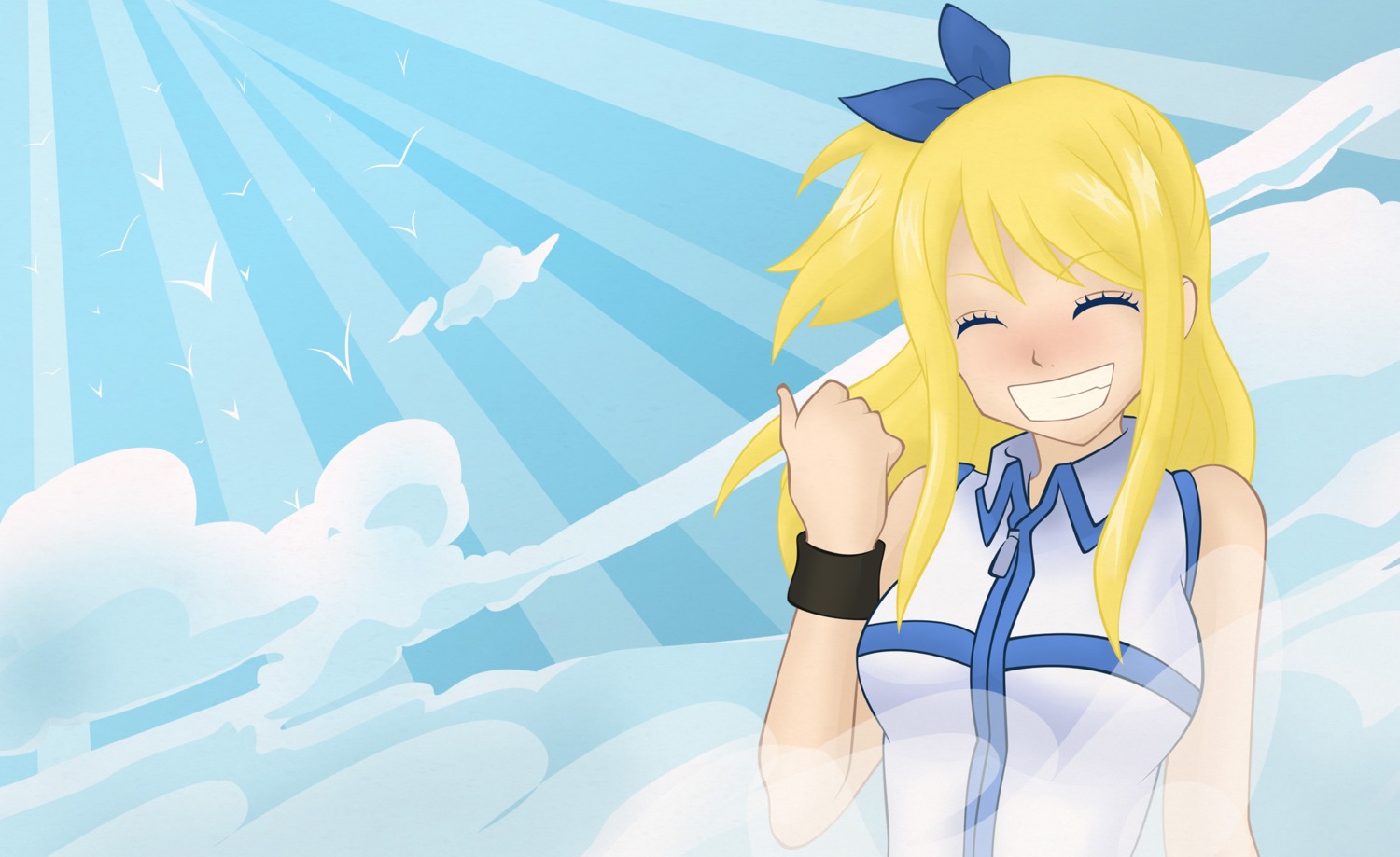 fairy_tail lucy_heartfilia vector_trace