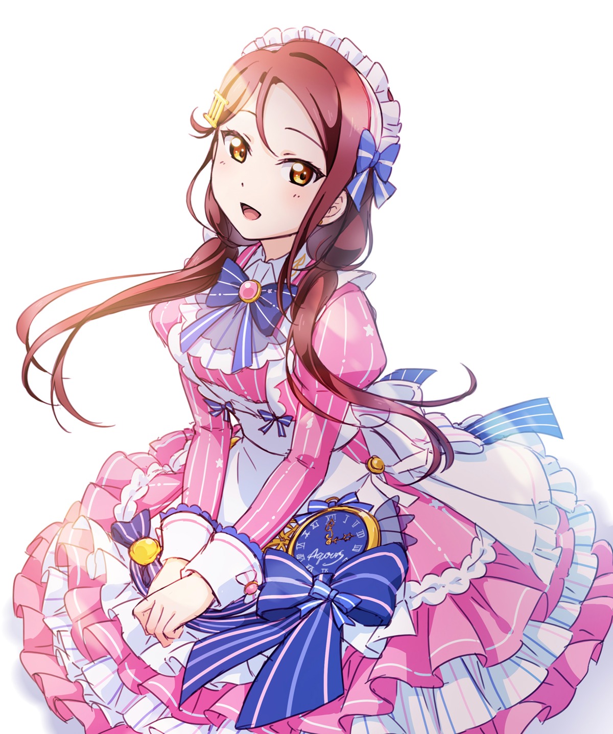 dress konro_kai lolita_fashion love_live!_sunshine!! sakurauchi_riko