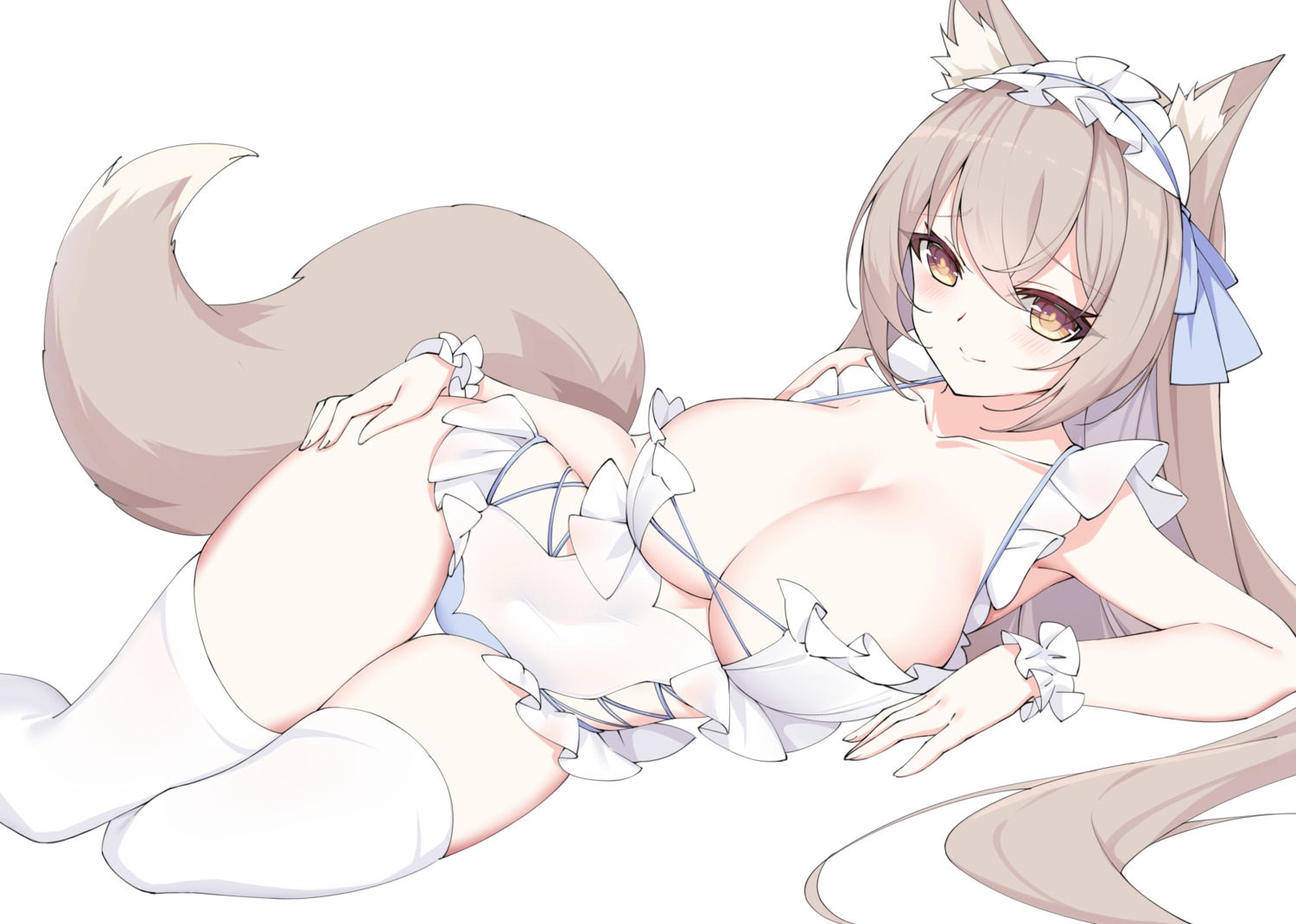 animal_ears rx7649 swimsuits tail thighhighs