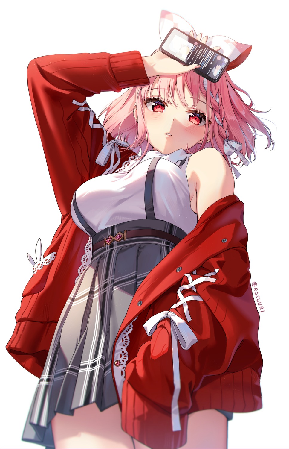 atelier_live rosuuri rosuuri_(vtuber) sweater