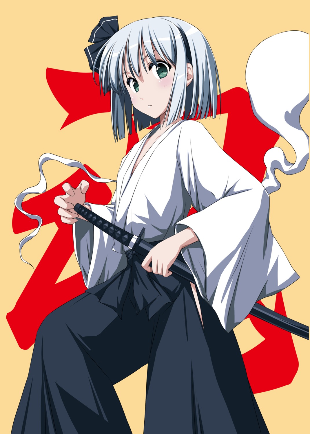 japanese_clothes konpaku_youmu myon nori_tamago sword touhou