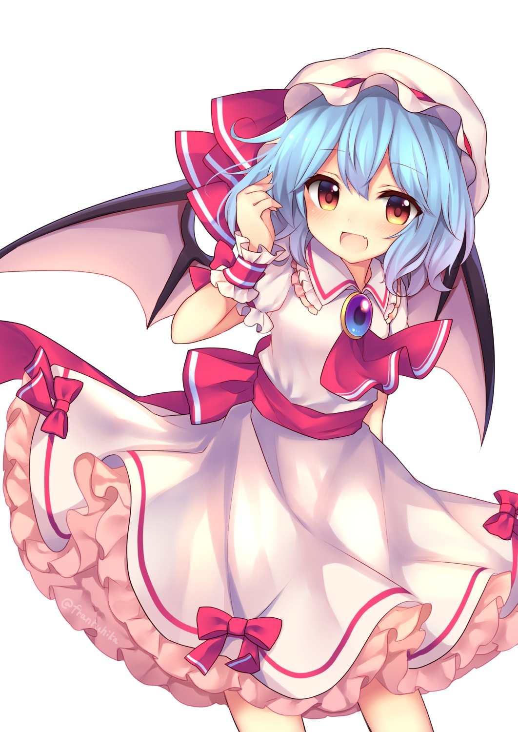 remilia_scarlet ruhika touhou wings