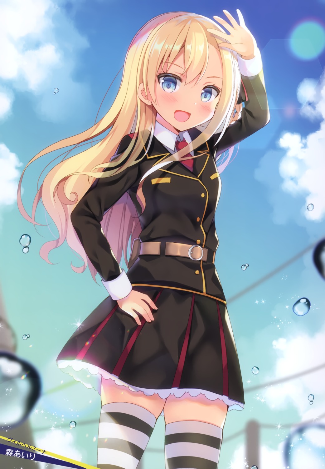 high_school_fleet mori_airi thighhighs uniform wilhelmina_braunschweig_ingenohl_friedeburg