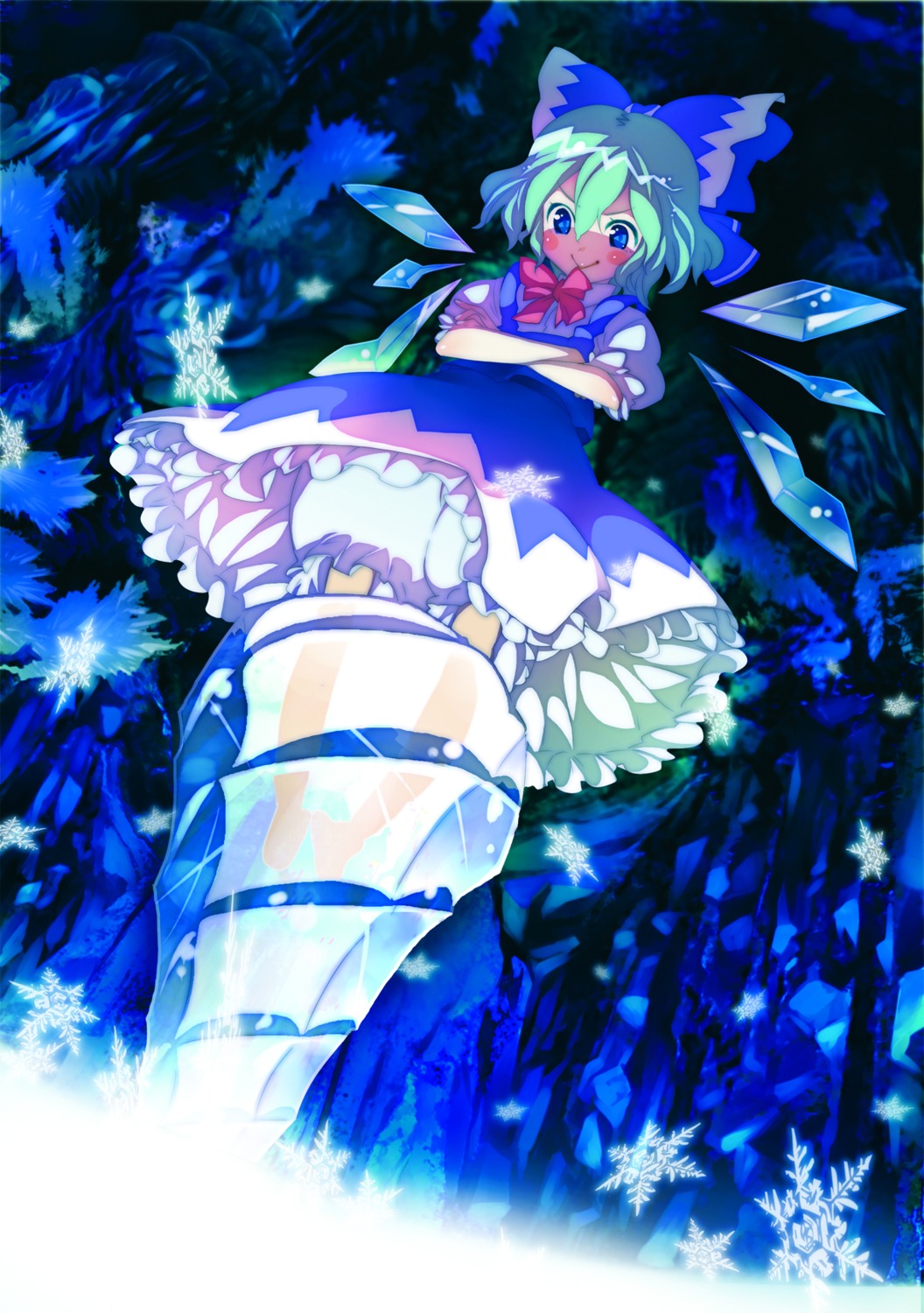 bloomers cirno sora_tokumo touhou