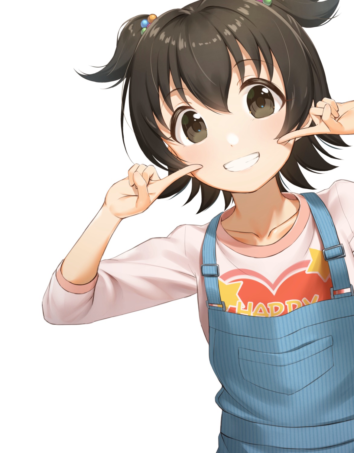 akagi_miria overalls the_idolm@ster the_idolm@ster_cinderella_girls the_idolm@ster_cinderella_girls_u149 tsunenorip