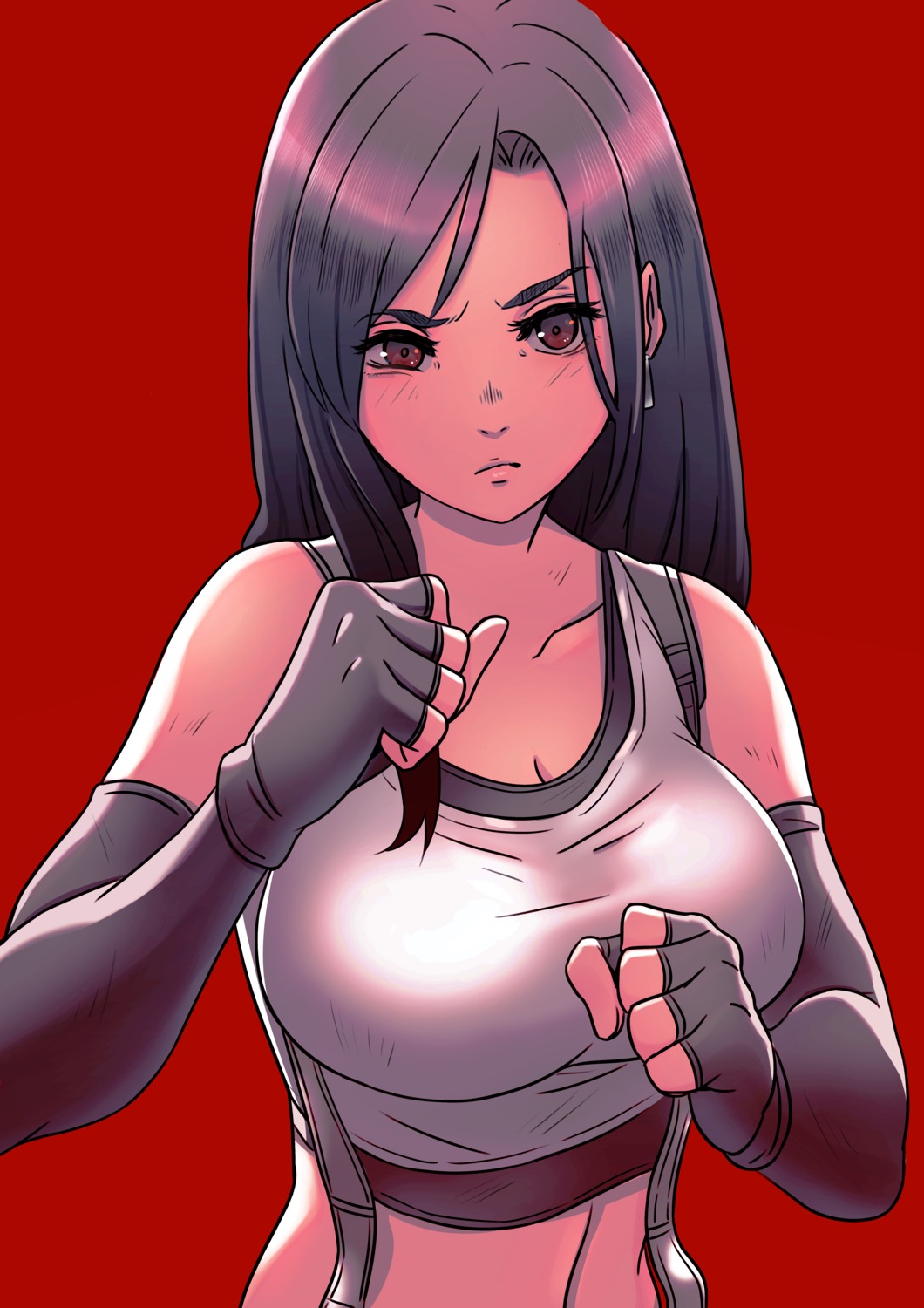 final_fantasy final_fantasy_vii kgo_(pixiv_18264535) tifa_lockhart