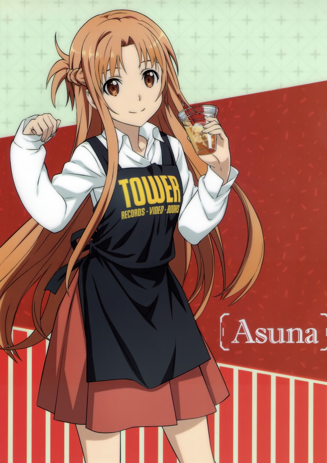 asuna_(sword_art_online) sword_art_online tagme waitress