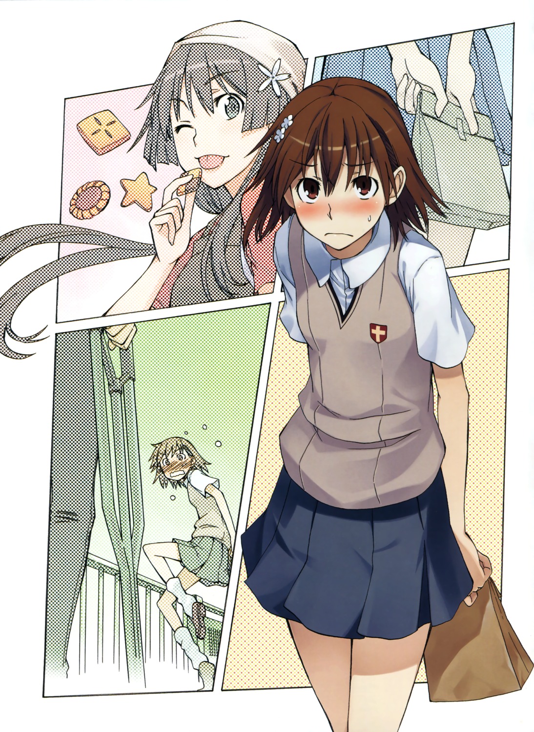 fuyukawa_motoi misaka_mikoto saten_ruiko seifuku to_aru_kagaku_no_railgun to_aru_majutsu_no_index