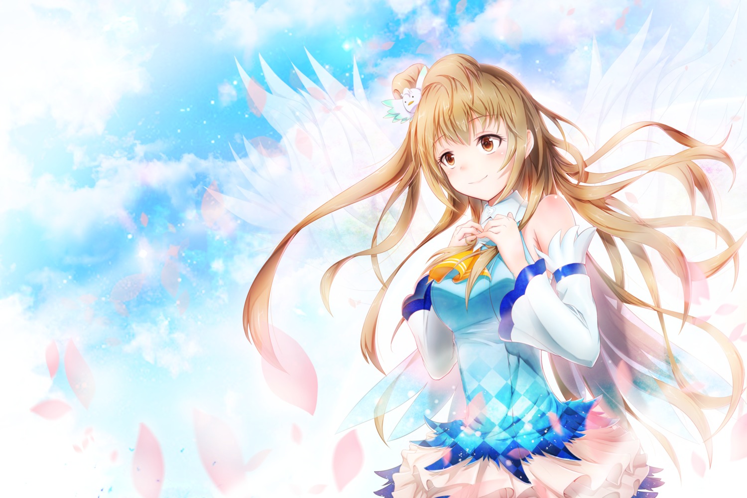 bae.c dress love_live! love_live!_(series) minami_kotori wings