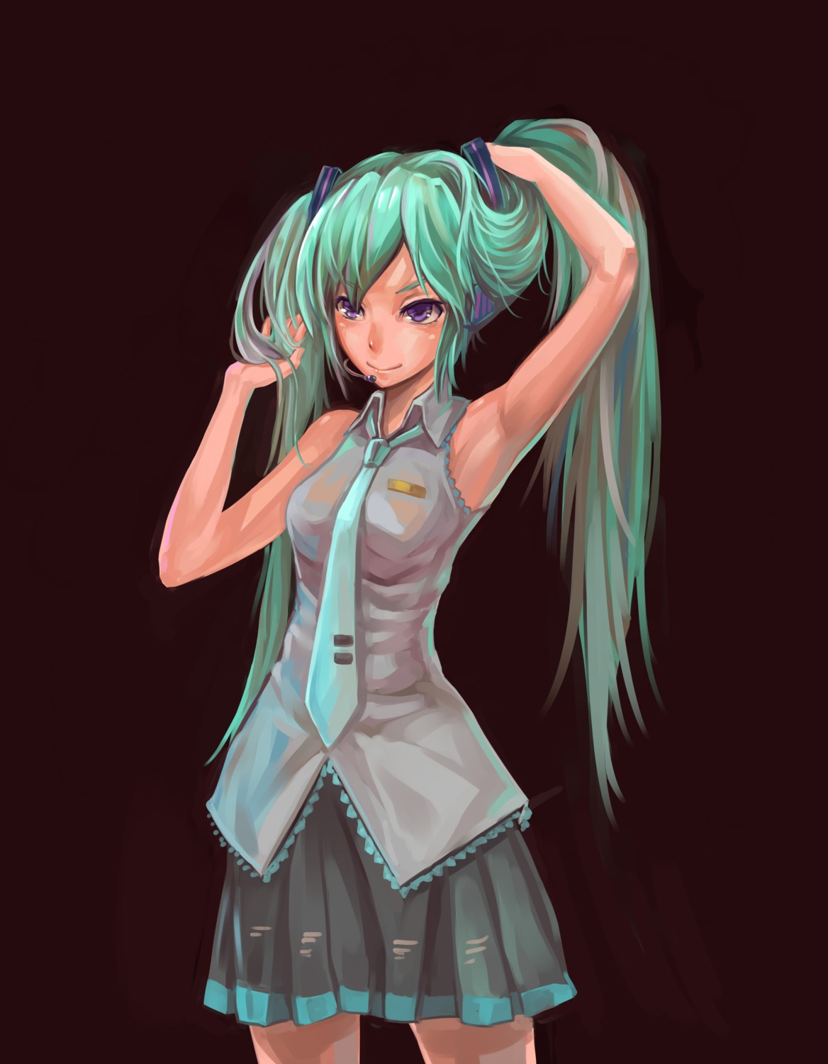 hatsune_miku vocaloid xiamianliele