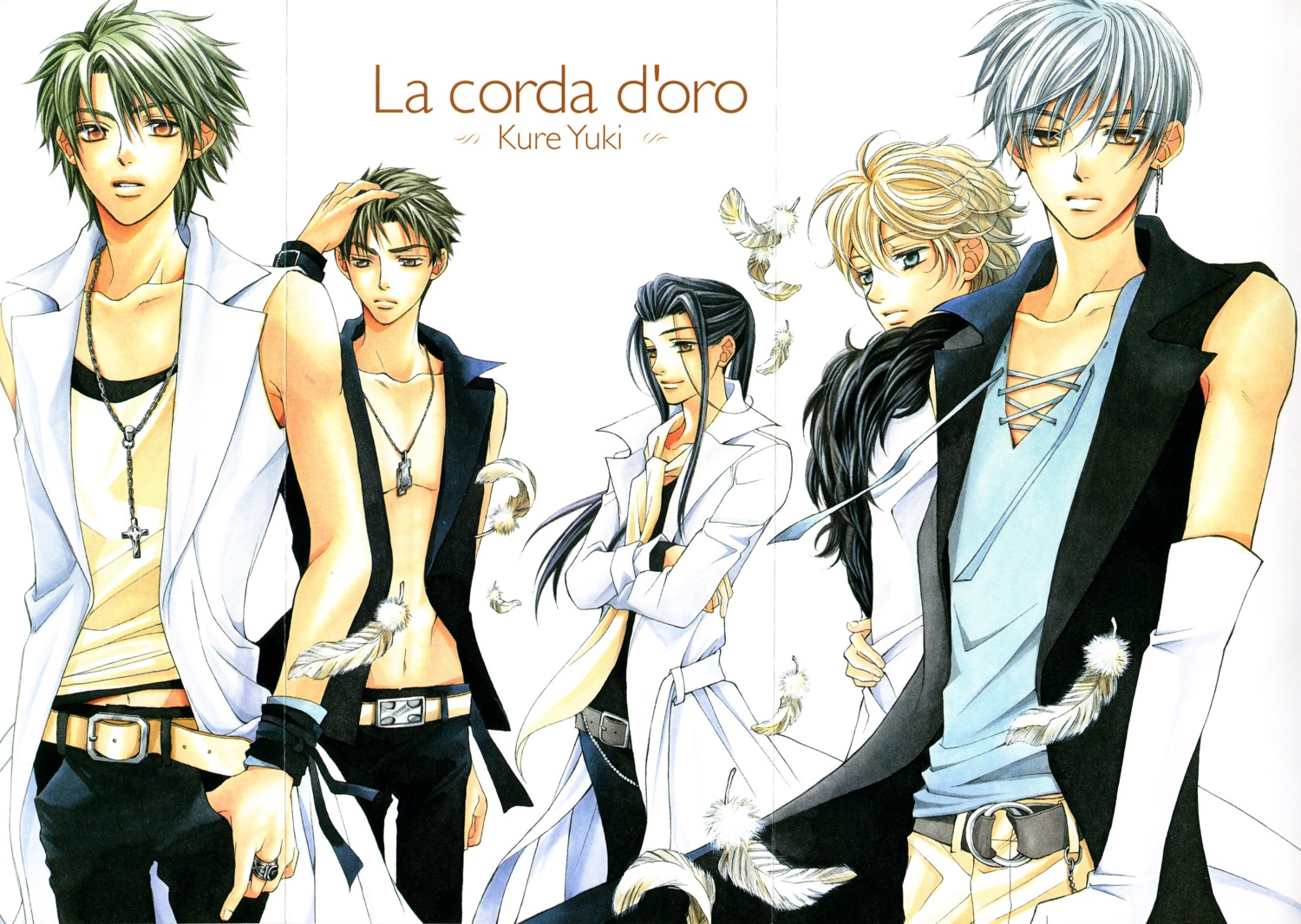 fixme kazuki_hihara kure_yuki la_corda_d'oro male shimizu_keiichi tsuchiura_ryotarou tsukimori_len yunoki_azuma