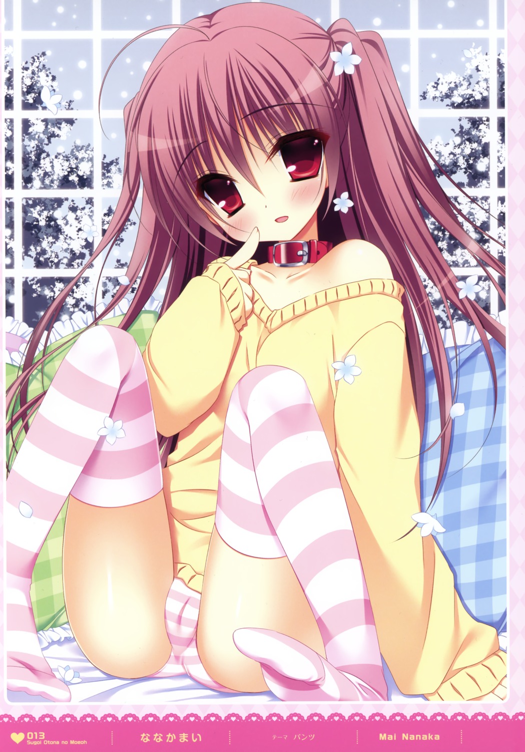 loli nanaca_mai pantsu shimapan thighhighs